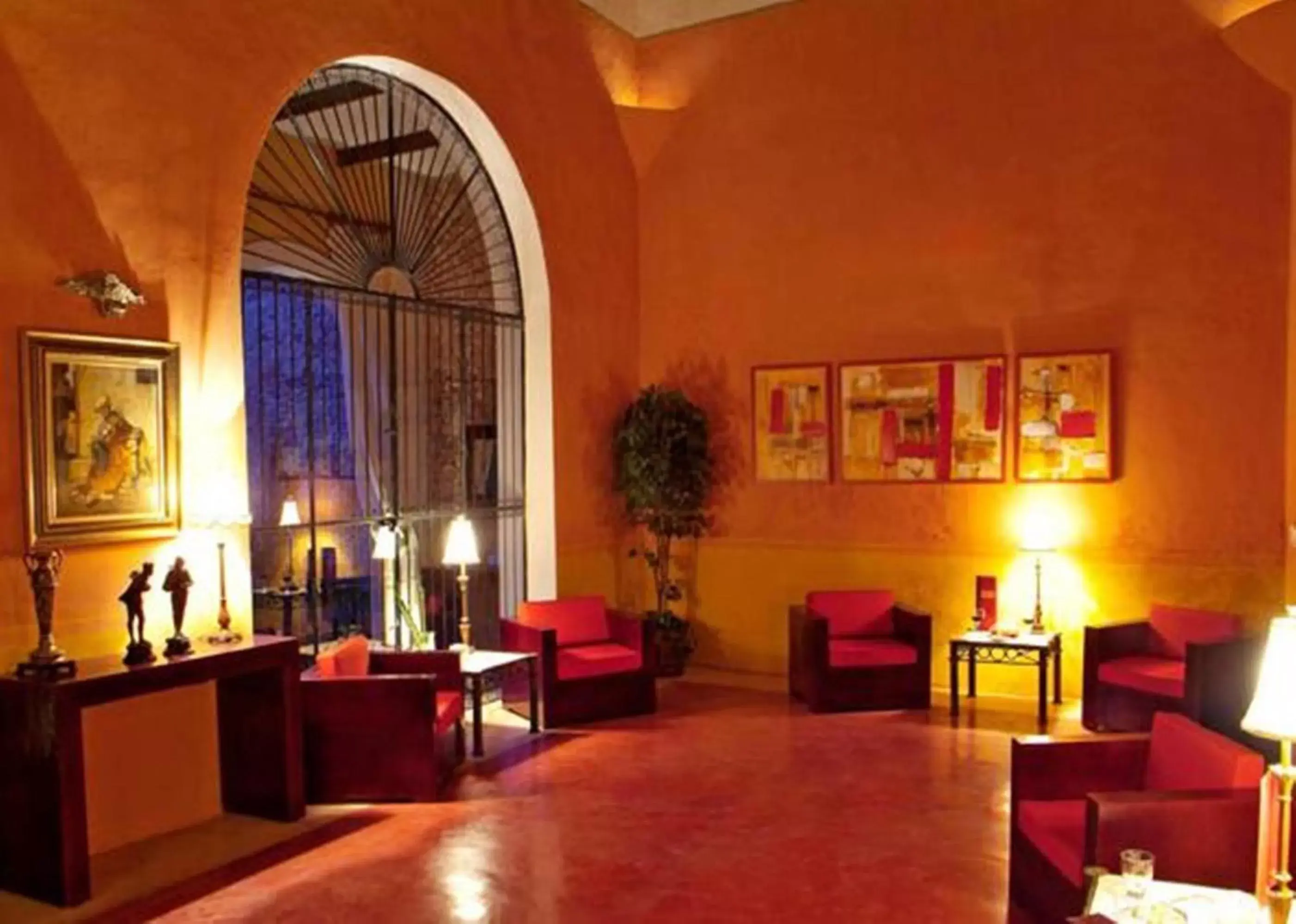 Decorative detail, Seating Area in Hotel Hacienda Mérida