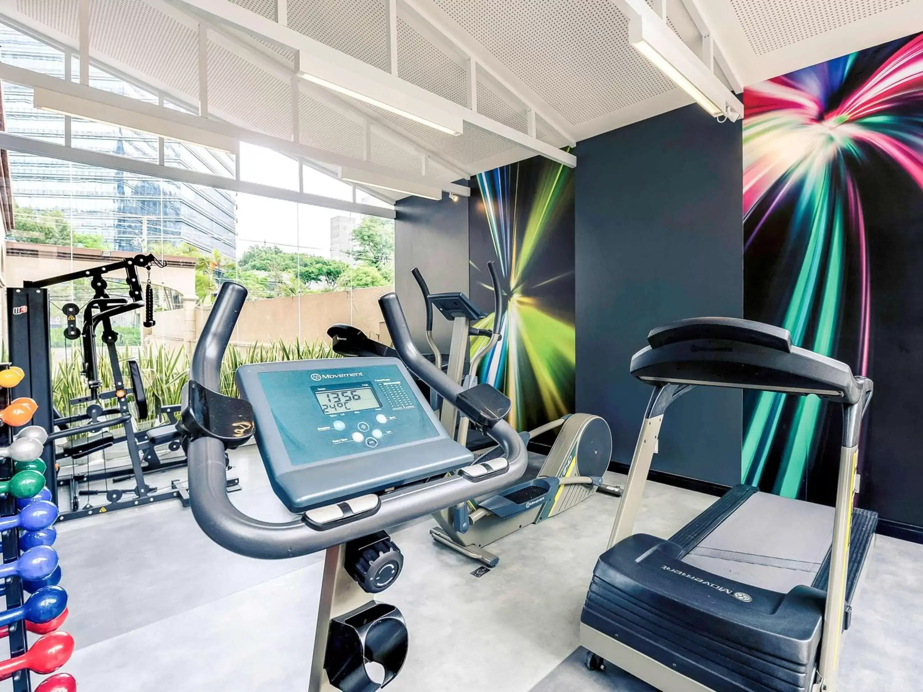 Property building, Fitness Center/Facilities in Mercure Sao Paulo JK