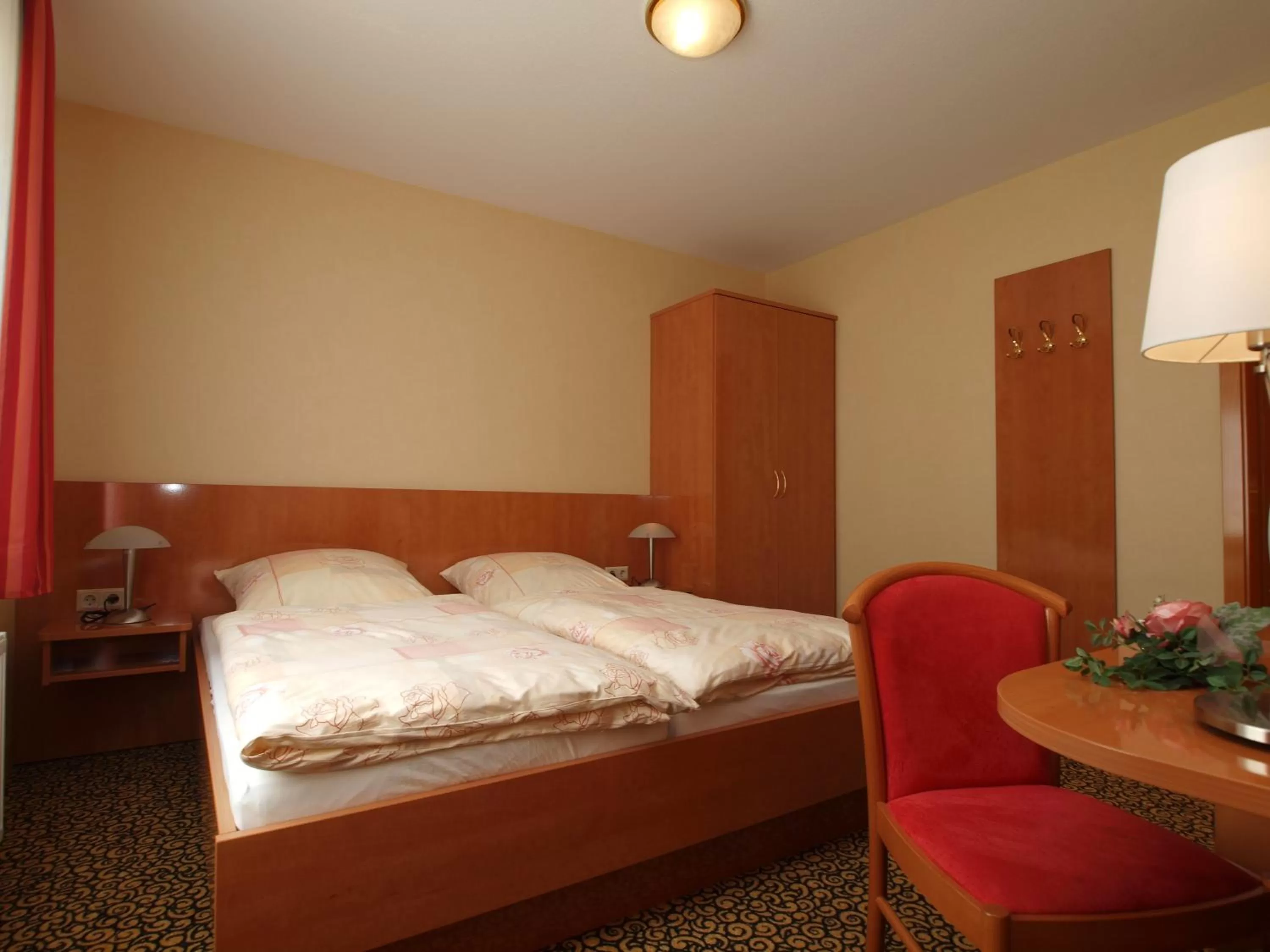 Bed in Hotel Matthias