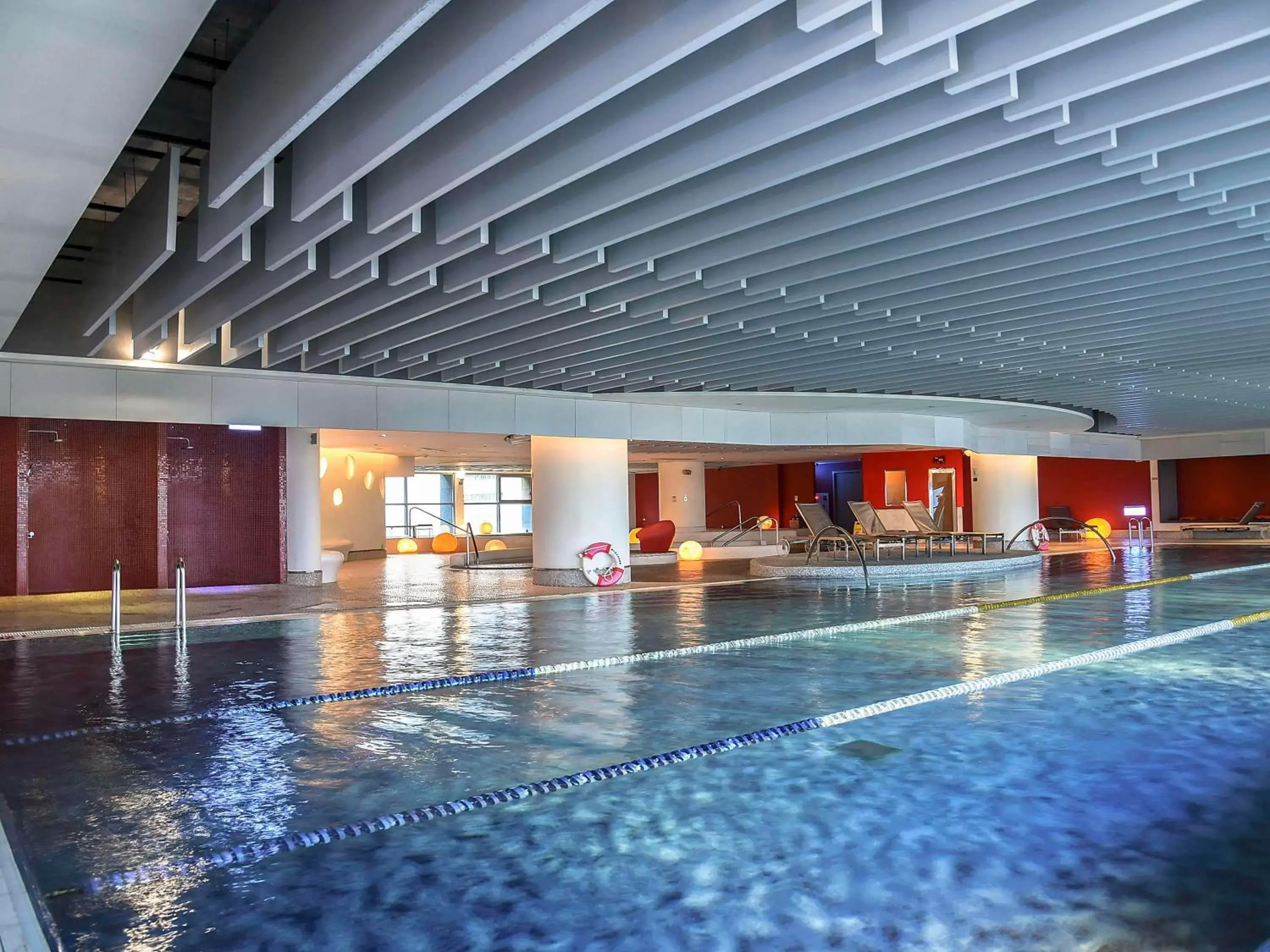 Pool view, Swimming Pool in Novotel Taipei Taoyuan International Airport