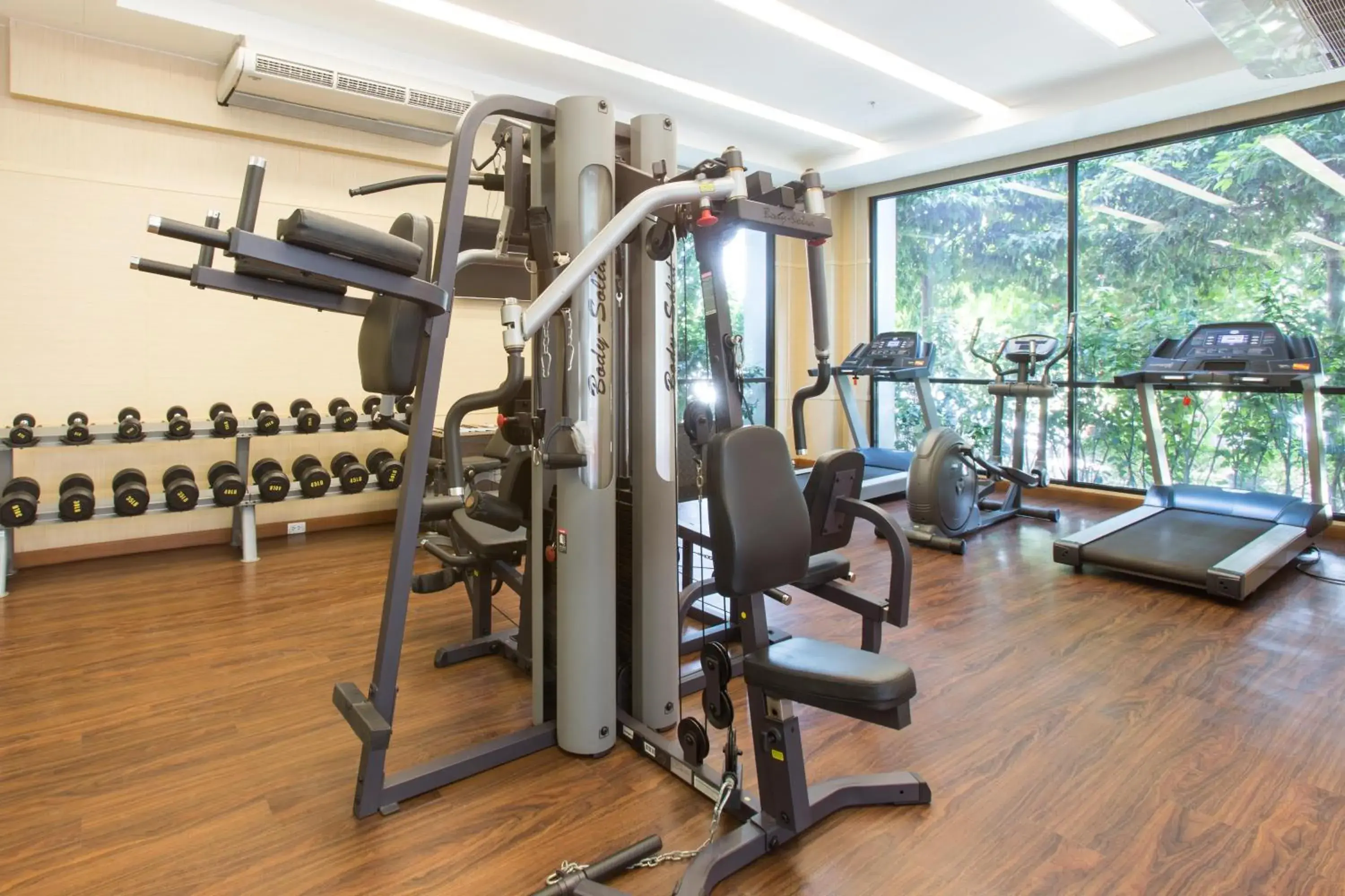 Fitness centre/facilities in Mida Grande Hotel Dhavaravati Nakhon Pathom - SHA PLUS Fitness centre/facilities in Mida Grande Hotel Dhavaravati Nakhon Pathom - SHA PLUS