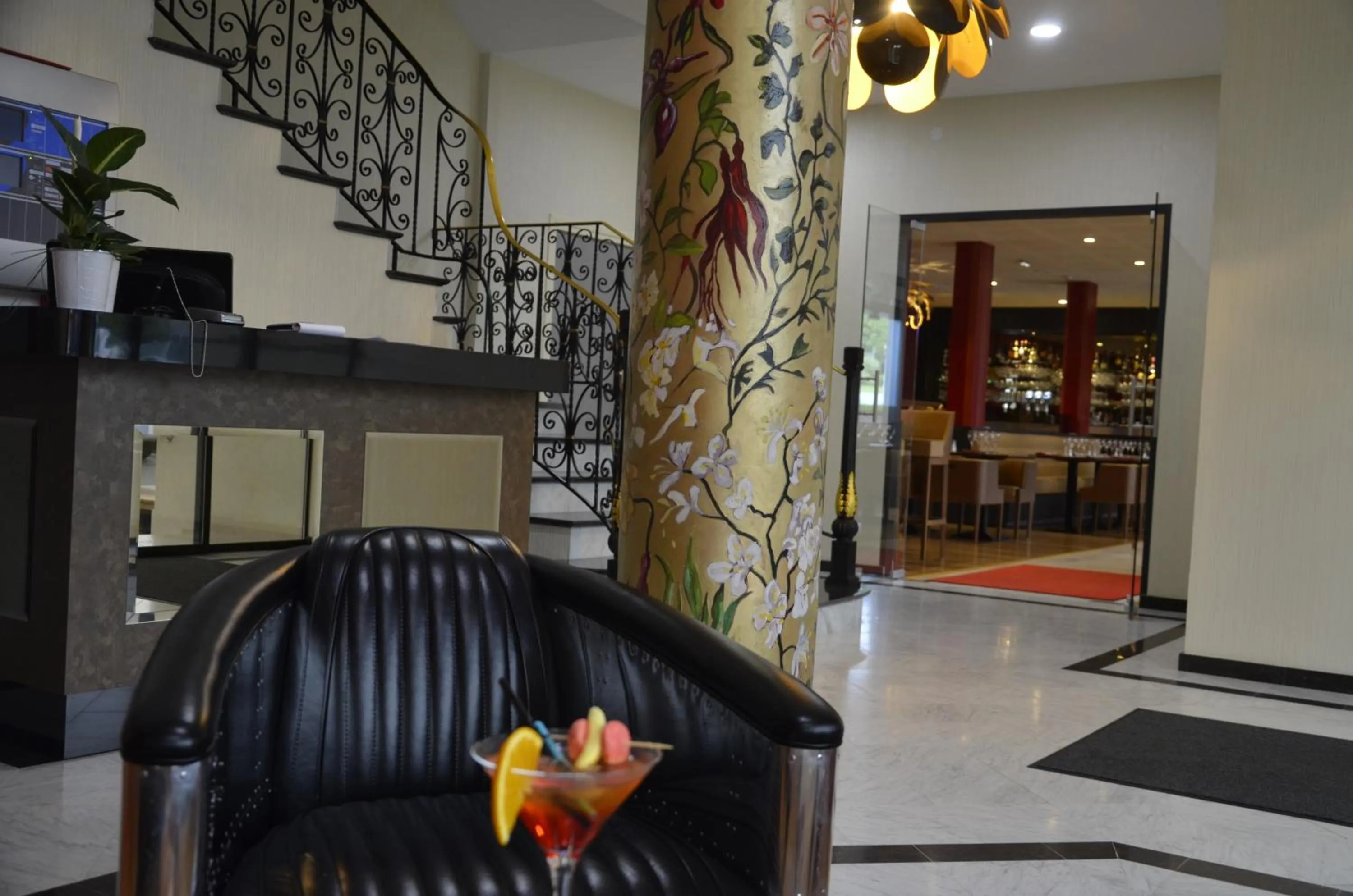 Lobby or reception in Le Grand Hotel