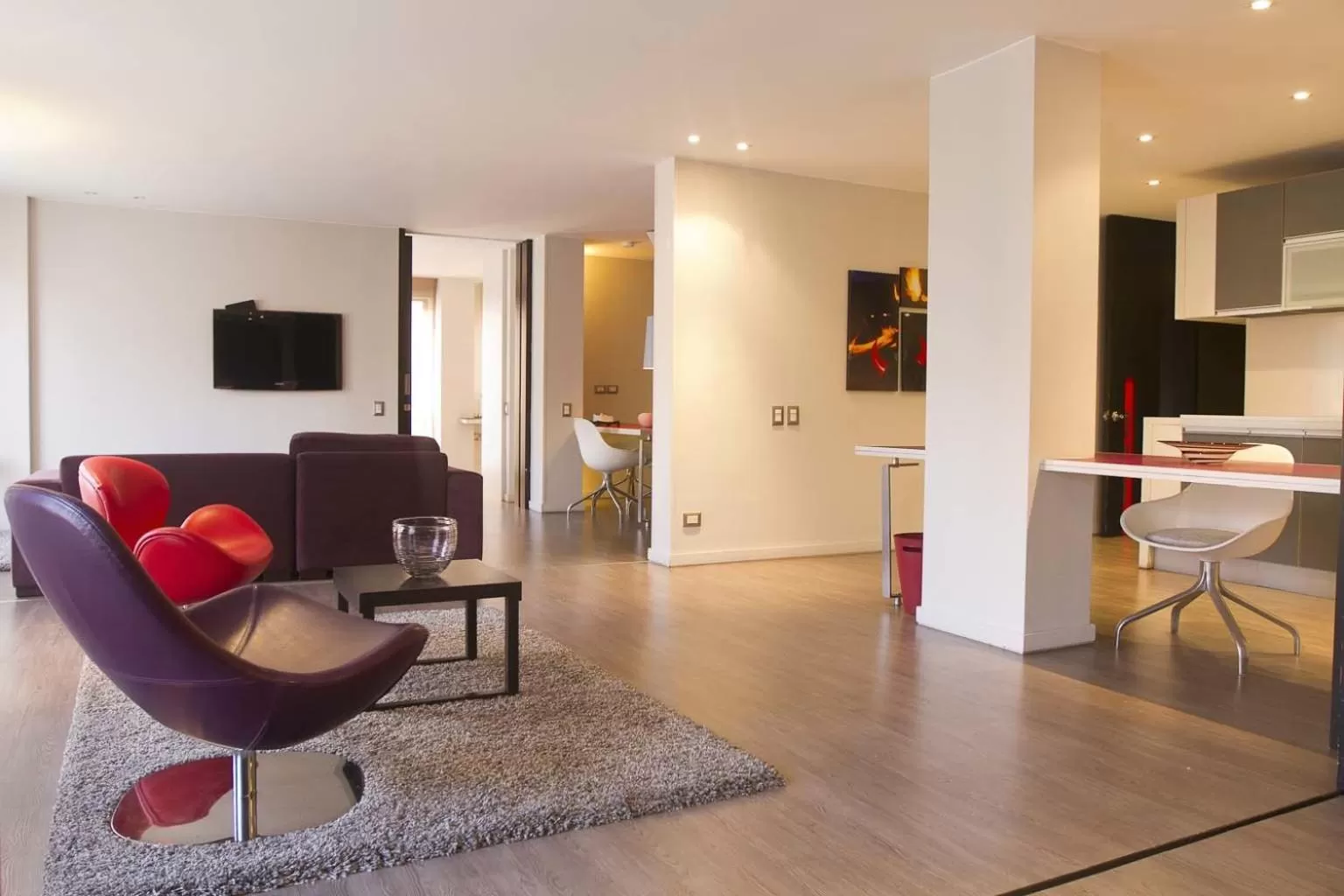 Kitchen or kitchenette in Central Apartamentos Bogotá