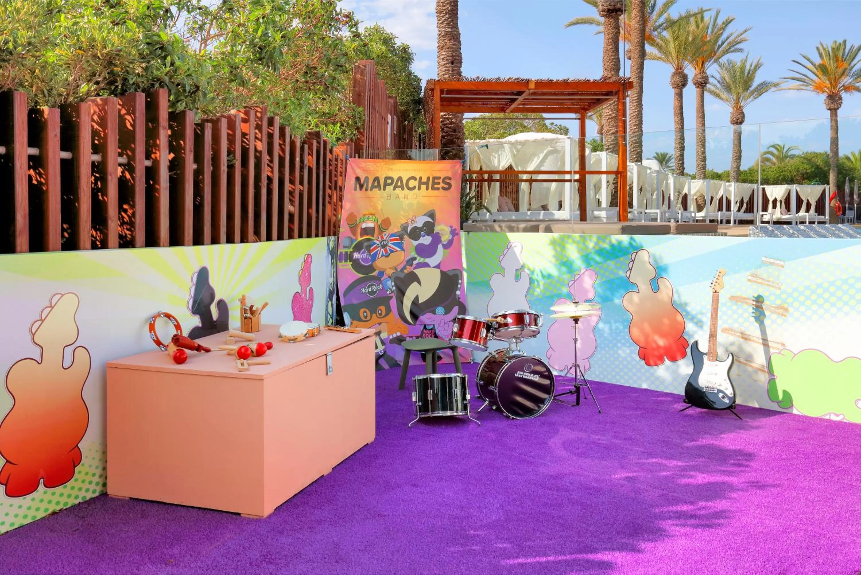 Kids's club in Hard Rock Hotel Ibiza