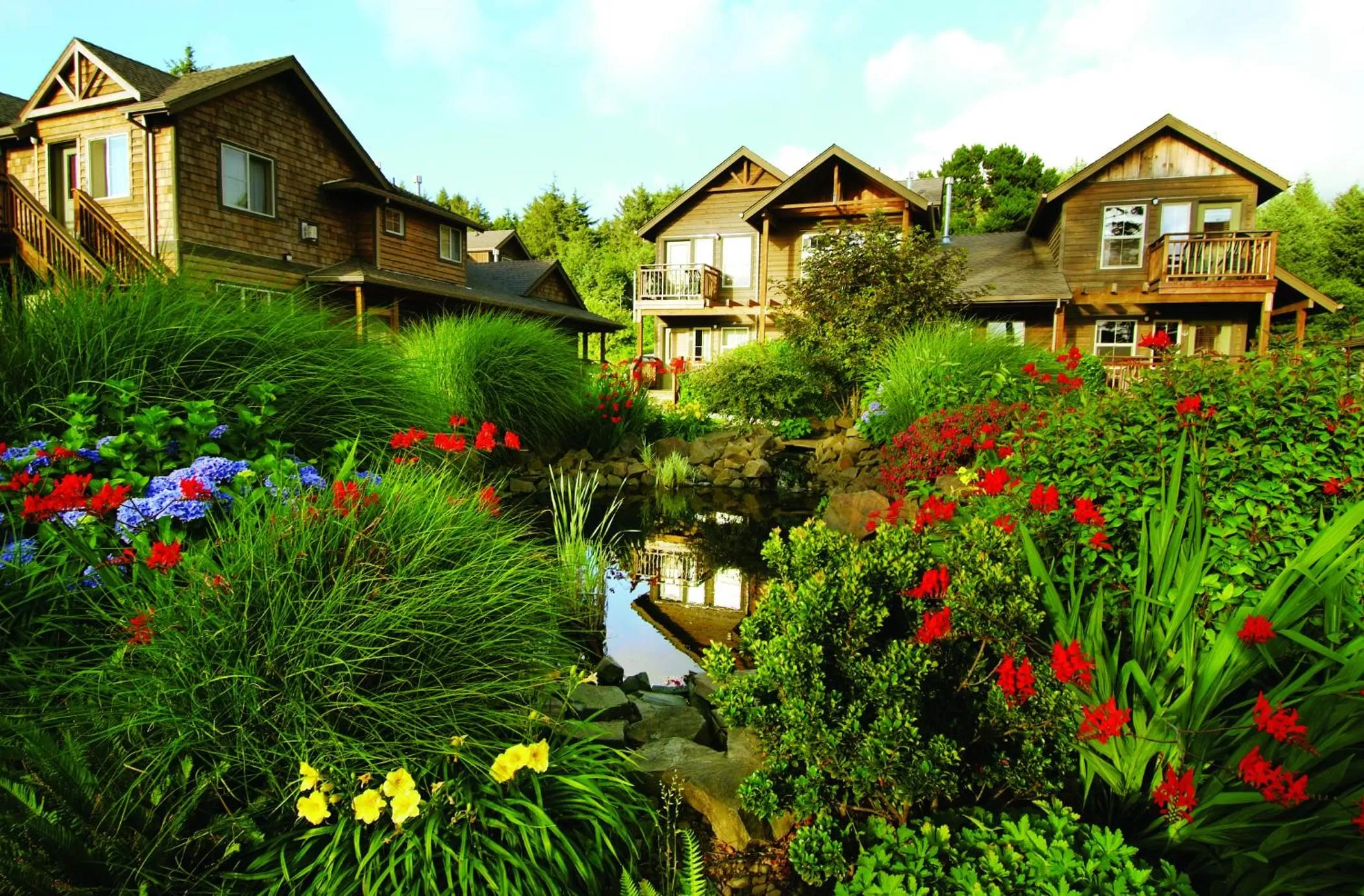 Garden in Inn at Cannon Beach