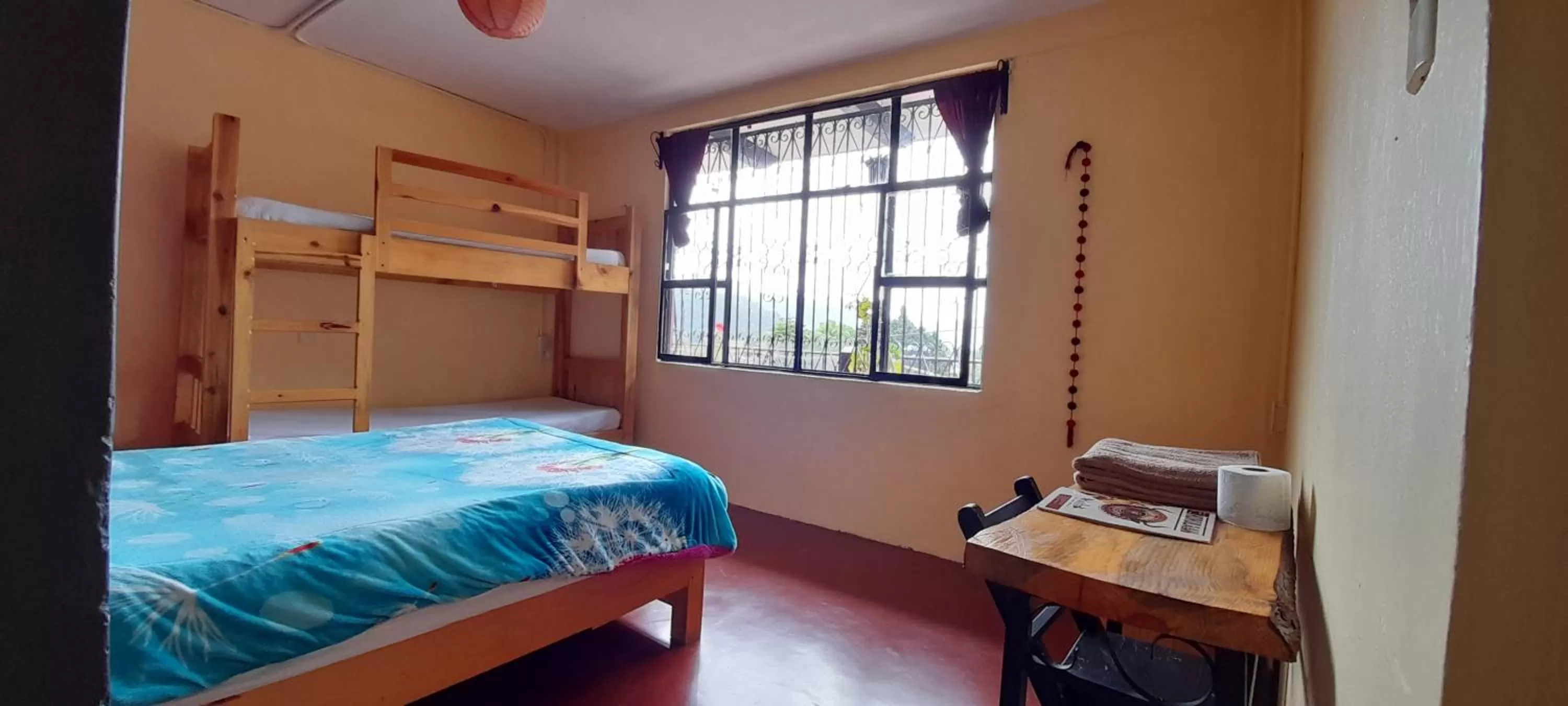 Bed in kukulkan hostal