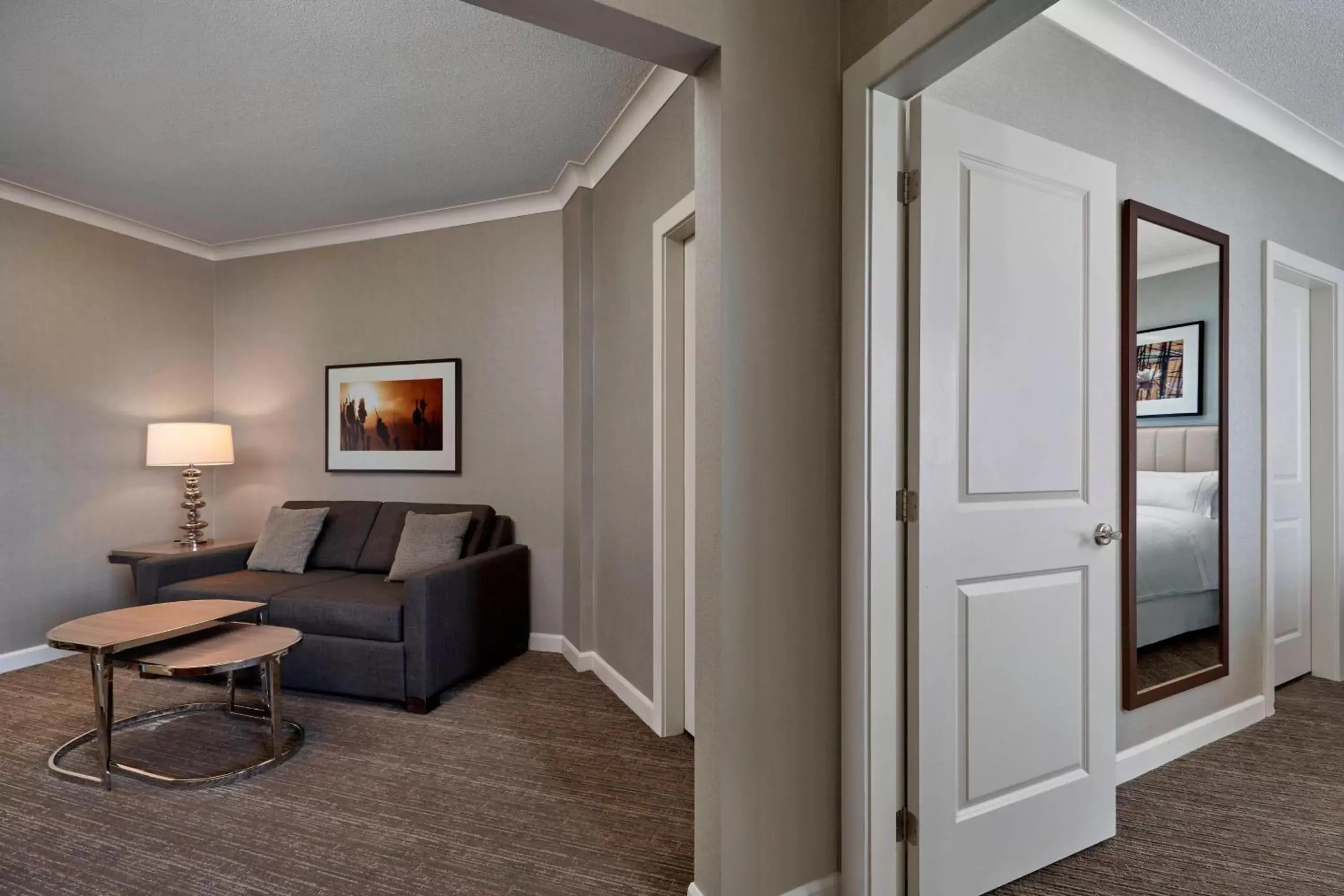 Bedroom, TV/Entertainment Center in The Westin Trillium House, Blue Mountain