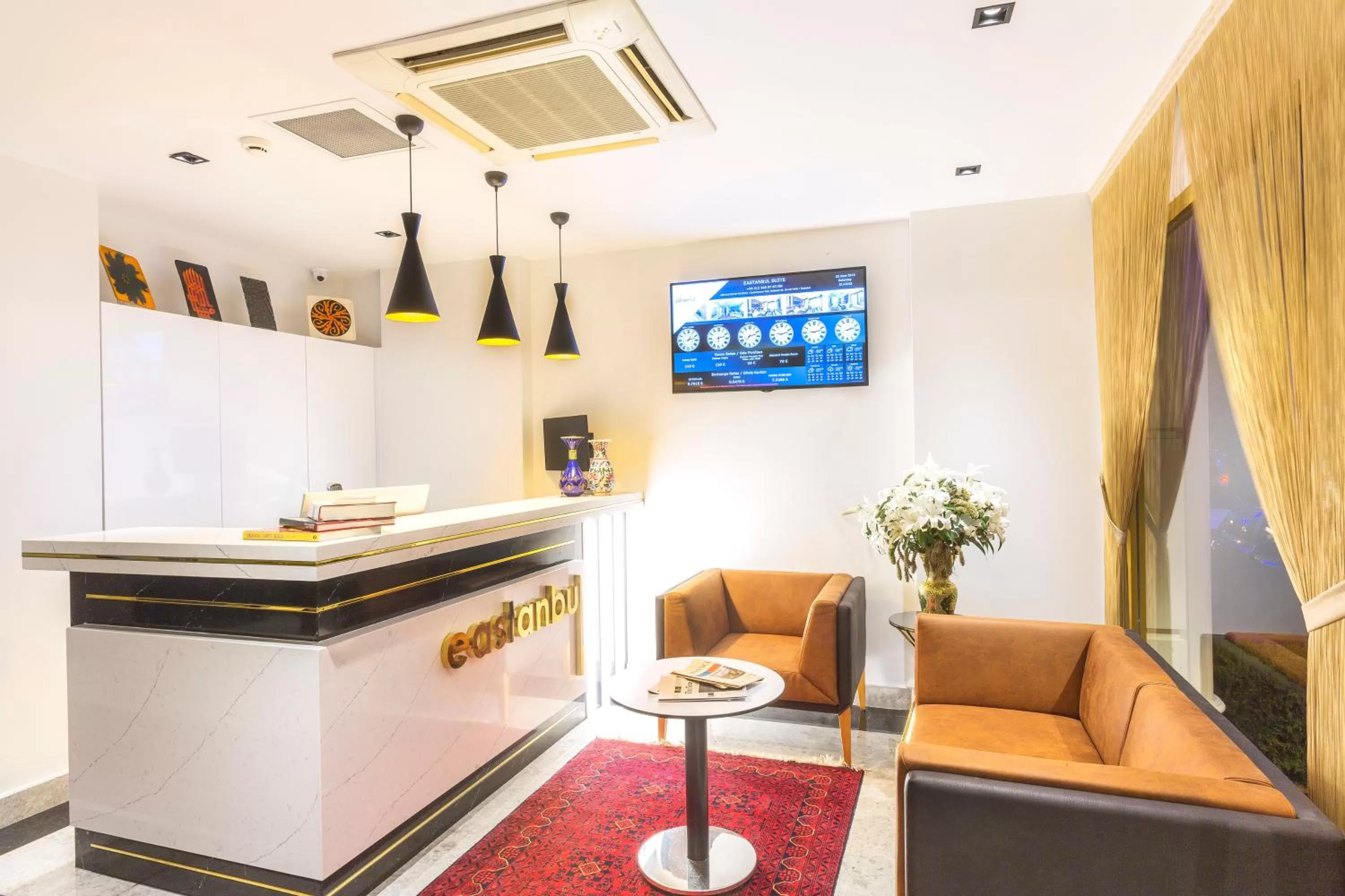 Lobby or reception in Eastanbul Suites