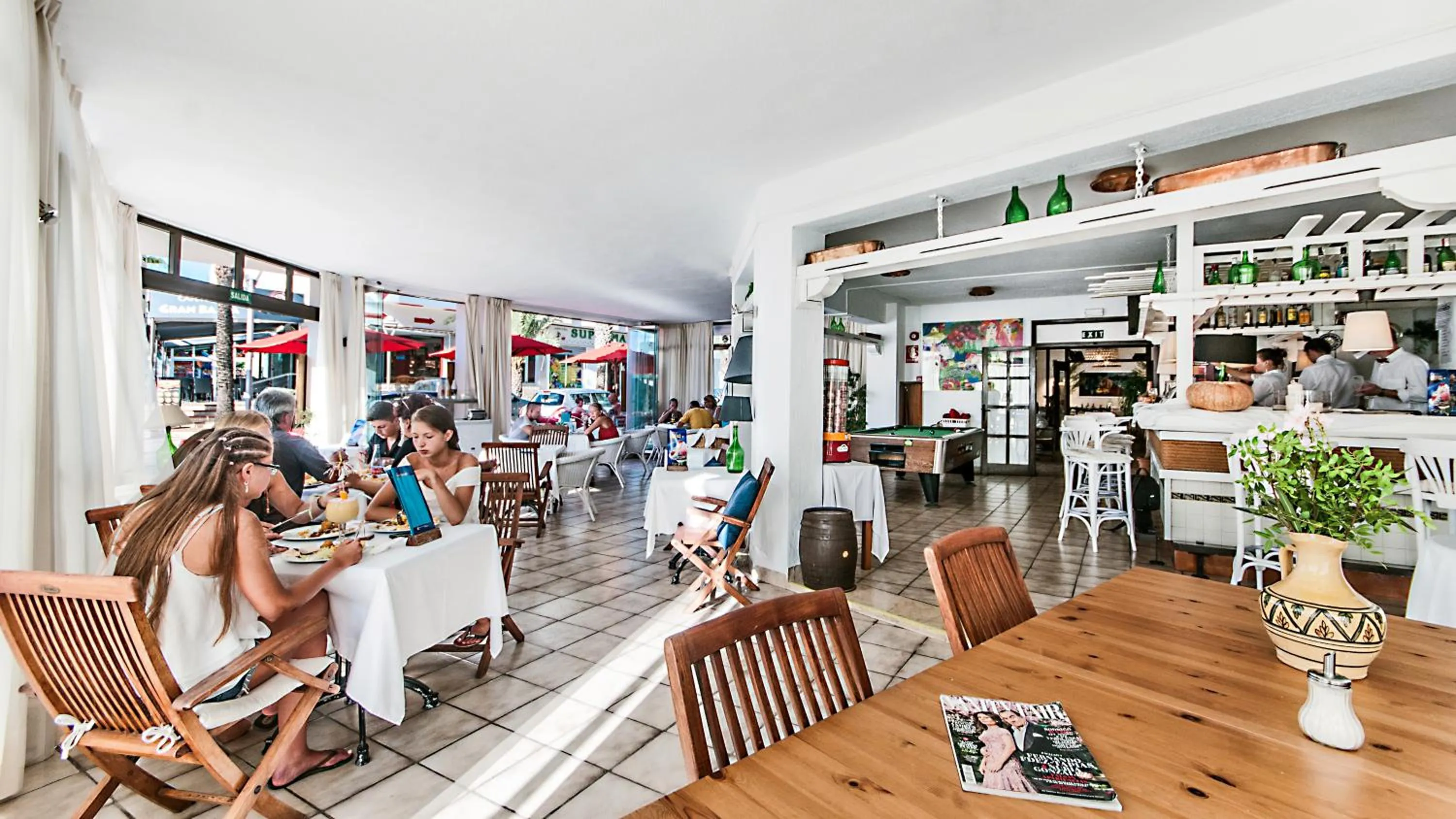 Food in Galaxia Boutique Hotel