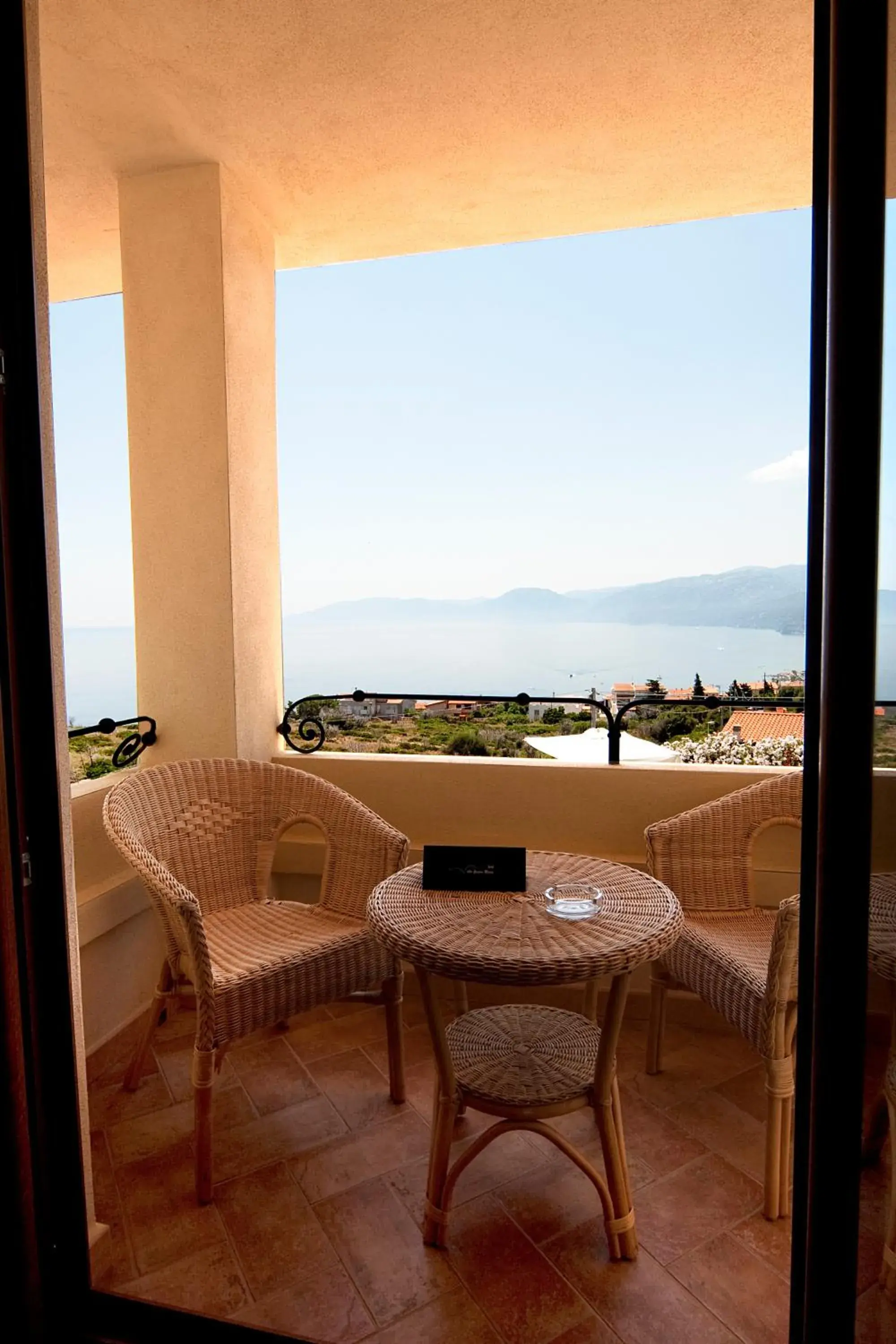 View (from property/room), Balcony/Terrace in Hotel Villa Gustui Maris