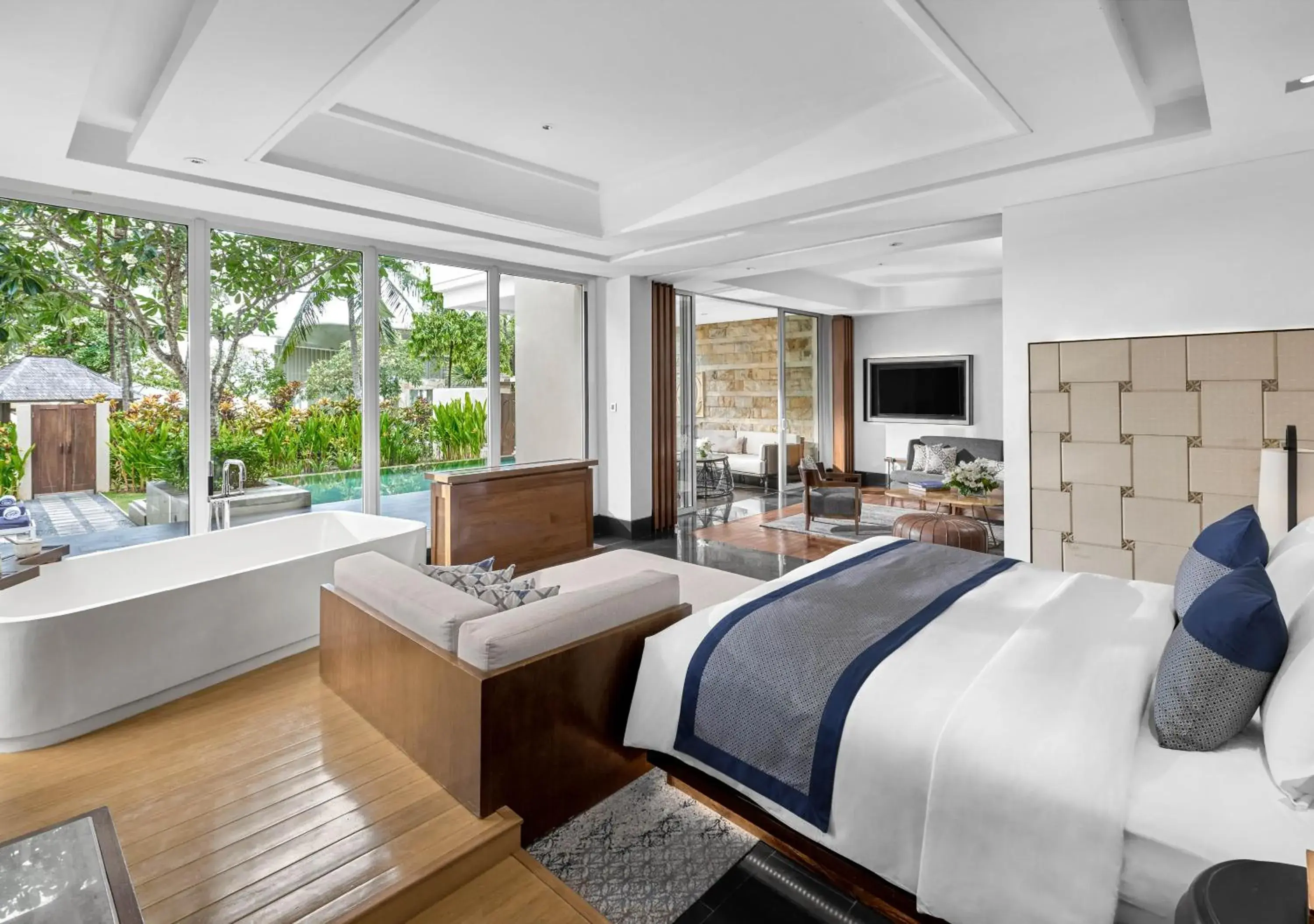 Bed in Suites & Villas at Sofitel Bali