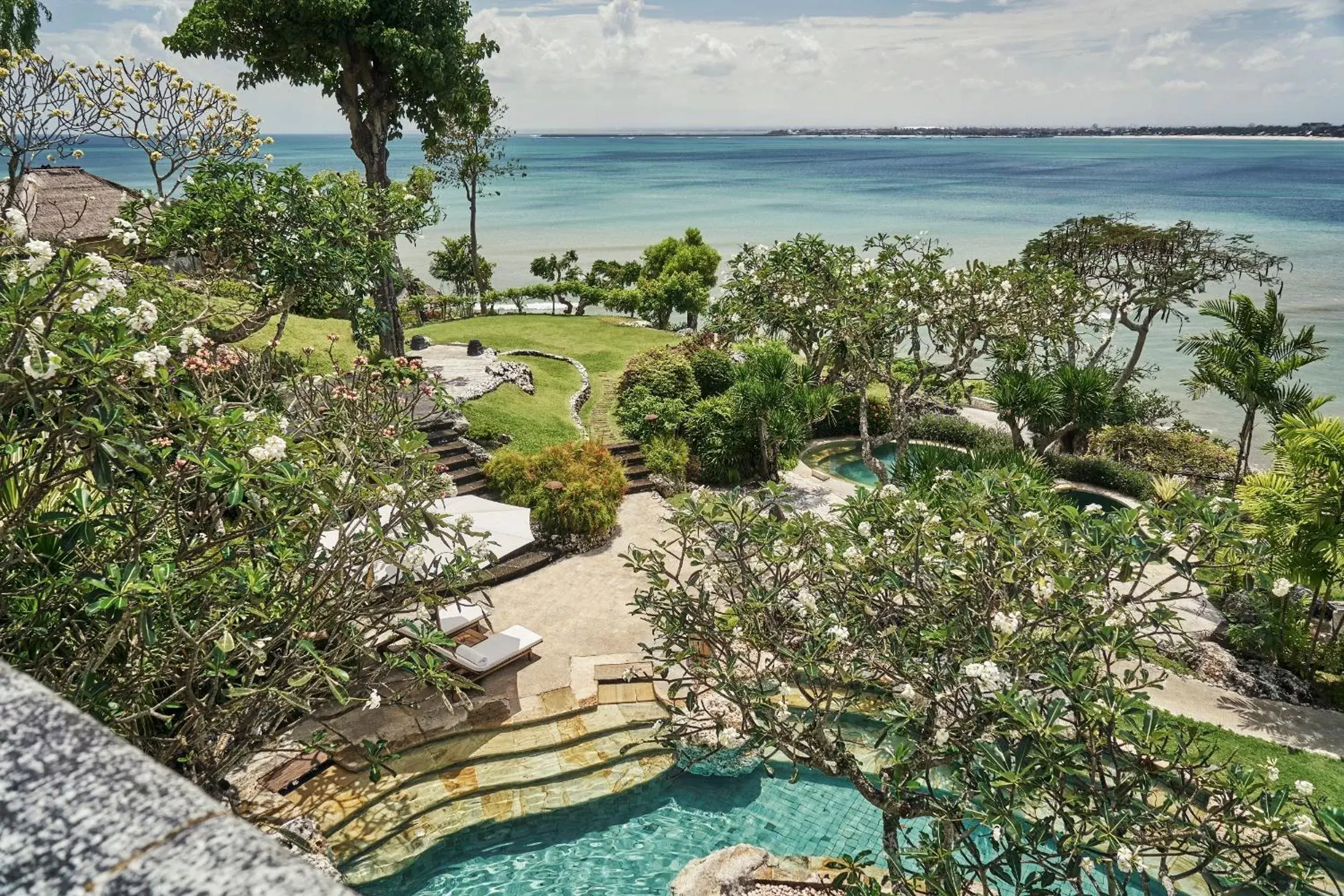 Garden, Natural Landscape in Four Seasons Resort Bali at Jimbaran Bay