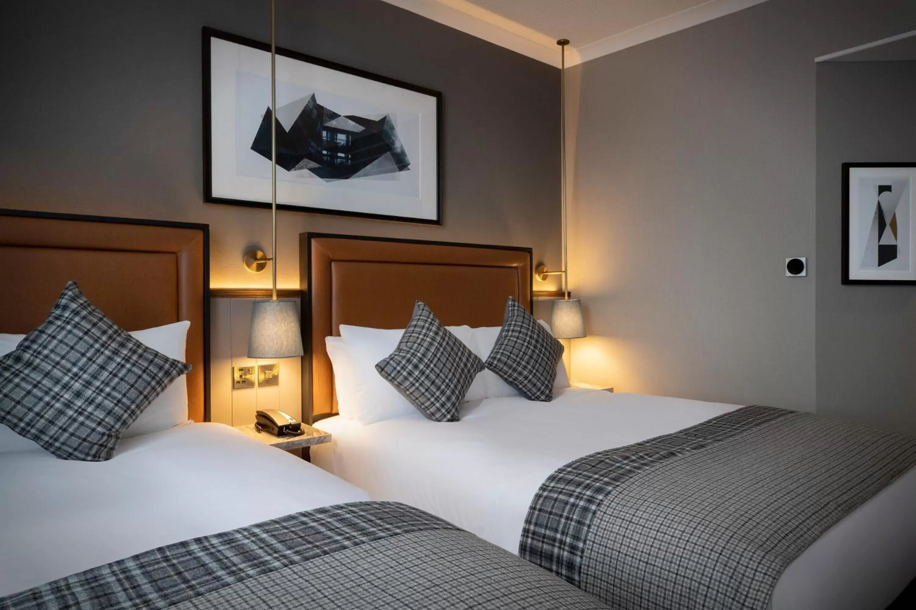 Bedroom in Leonardo Royal Hotel Edinburgh - Formerly Jurys Inn