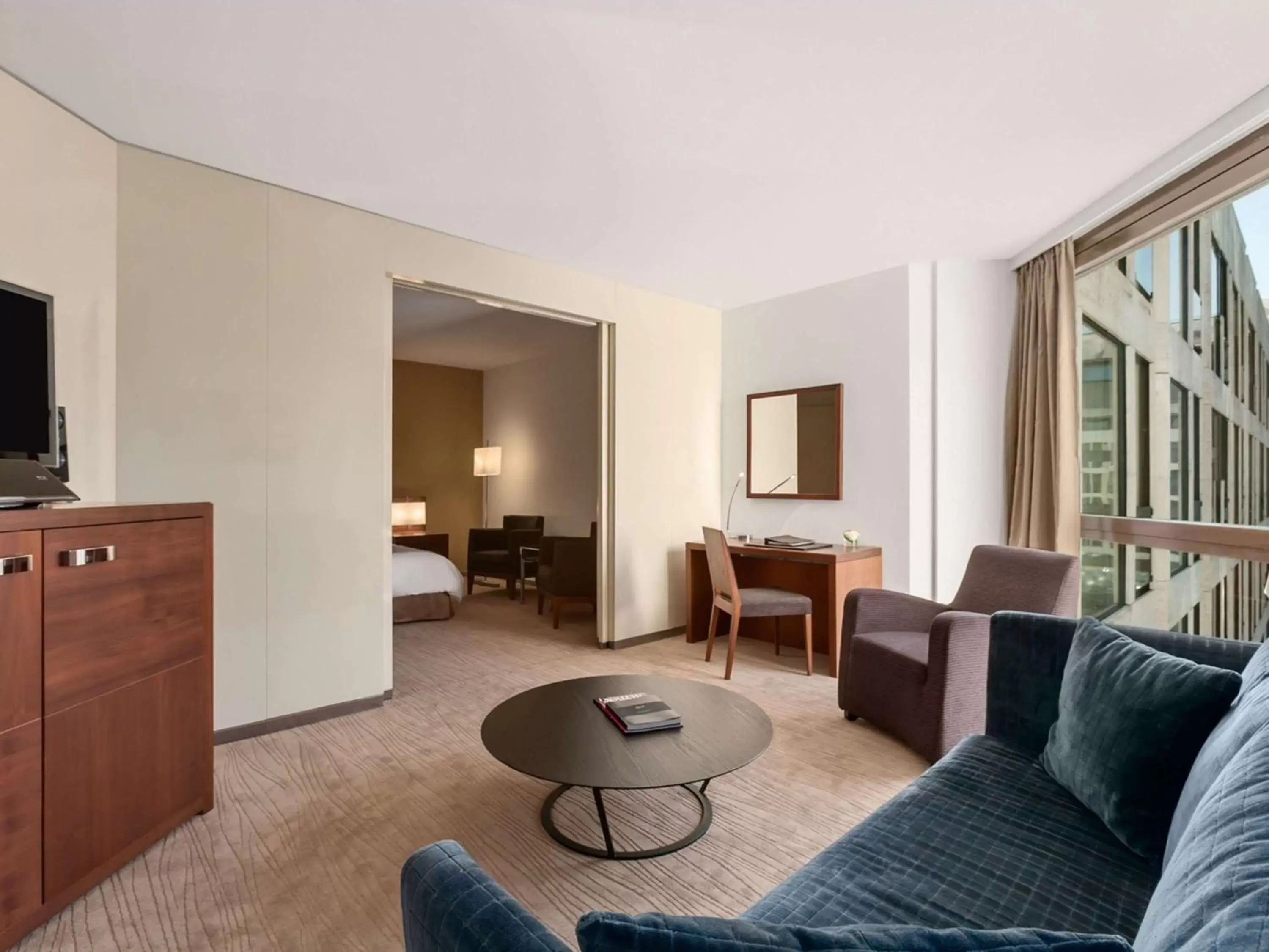 Bedroom, Seating Area in Fairmont Grand Hotel Geneva