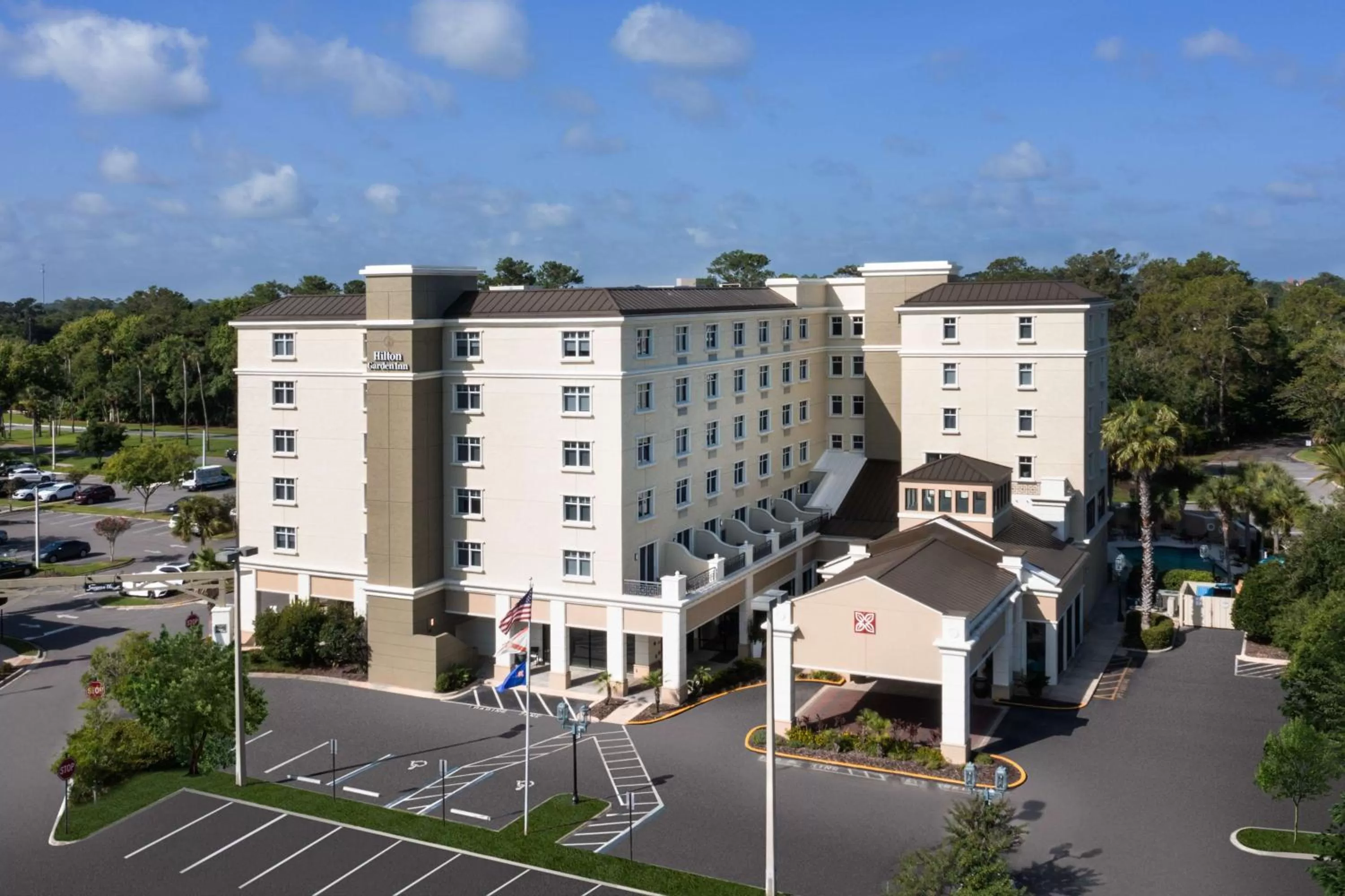 Property building in Hilton Garden Inn Jacksonville Ponte Vedra Sawgrass