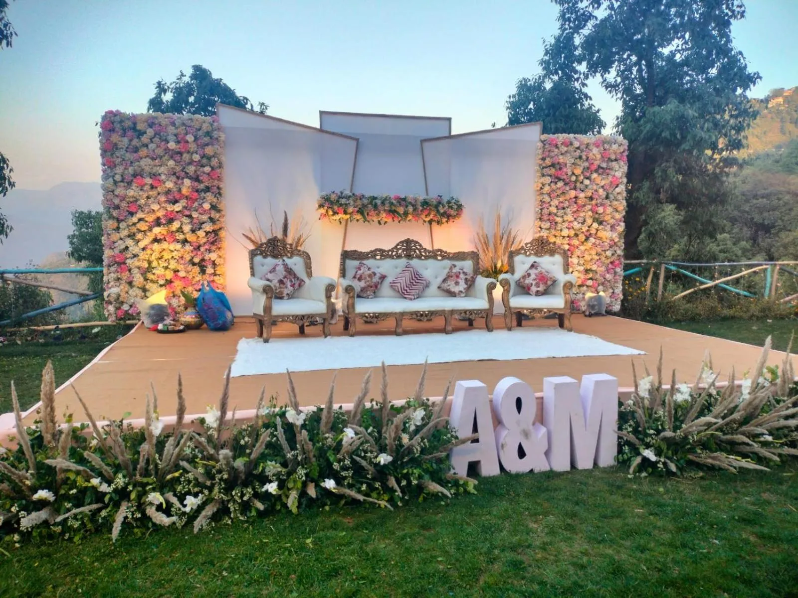 wedding in The Mountain Quail