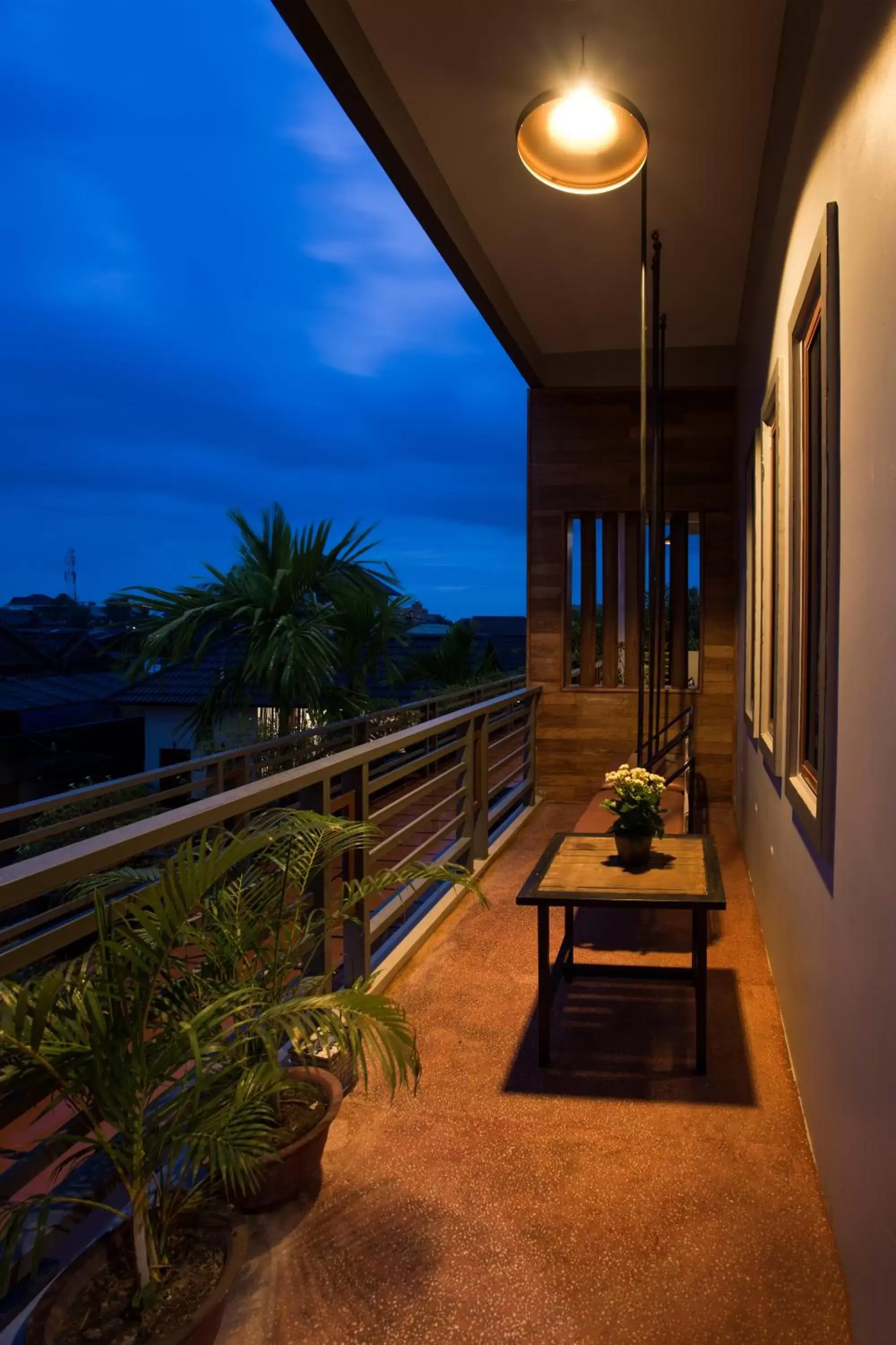 Patio in Indra Porak Residence Hotel