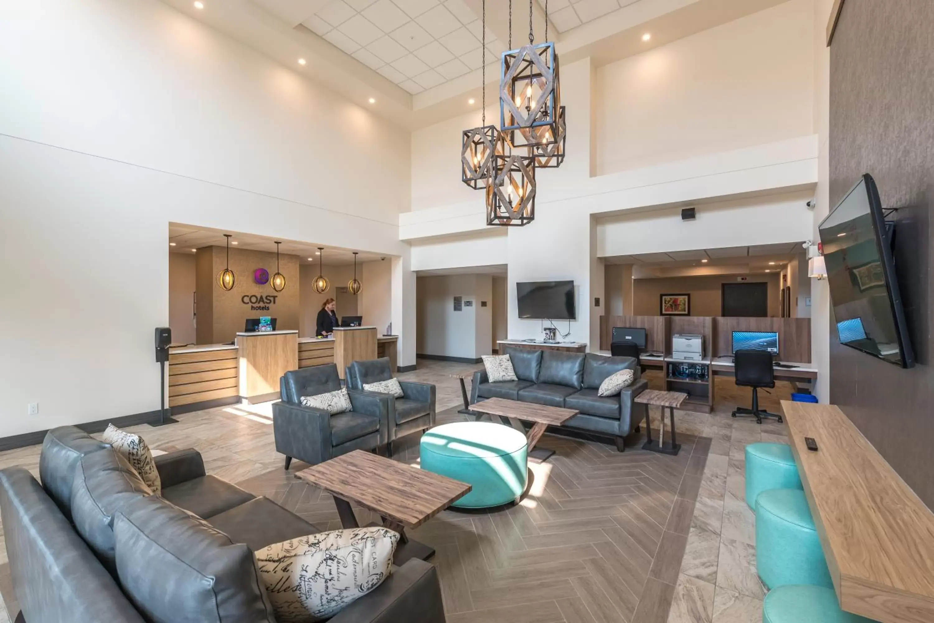 Lobby or reception, Seating Area in Coast Oliver Hotel