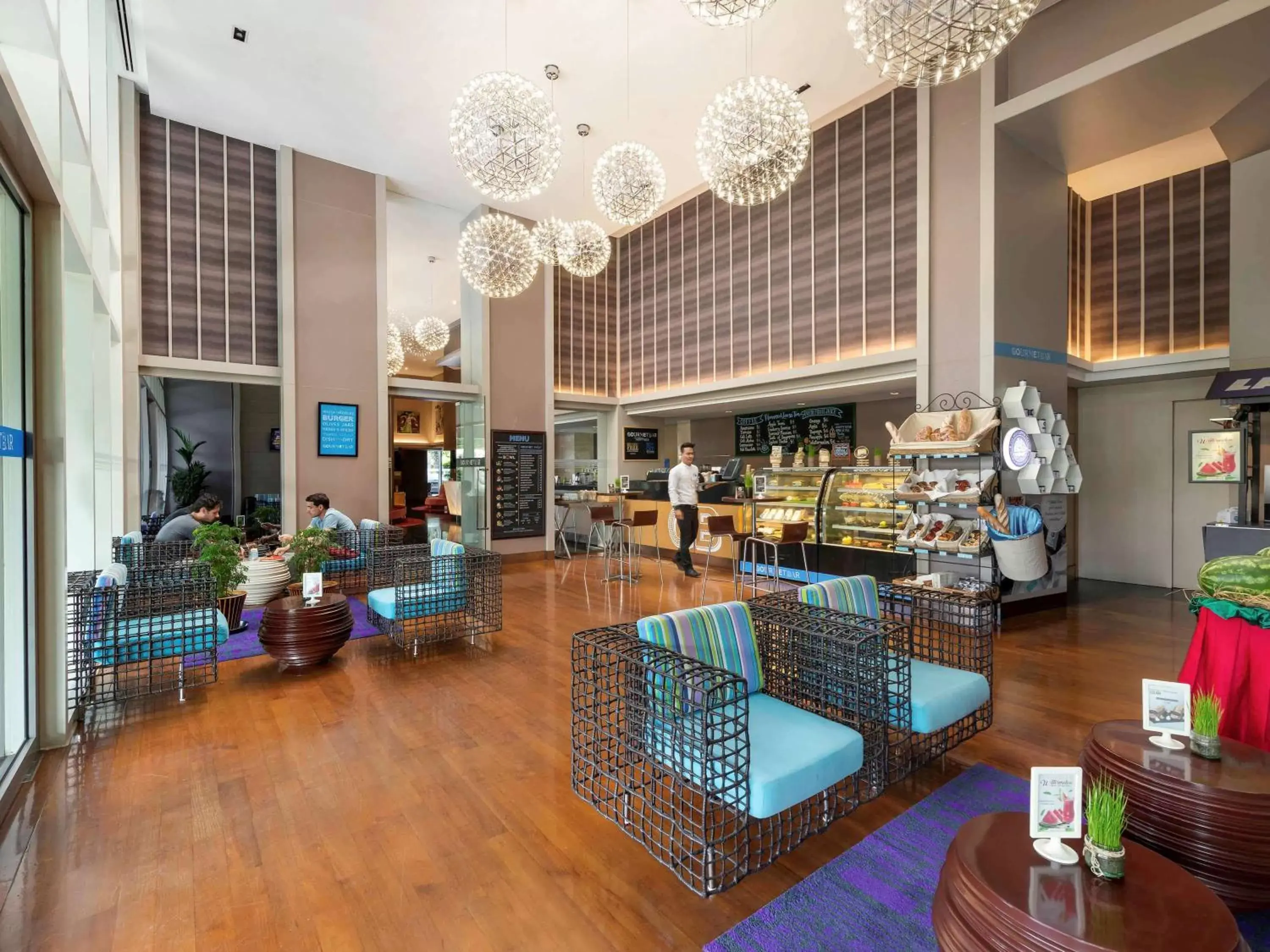 Property building, Lobby/Reception in Novotel Yangon Max