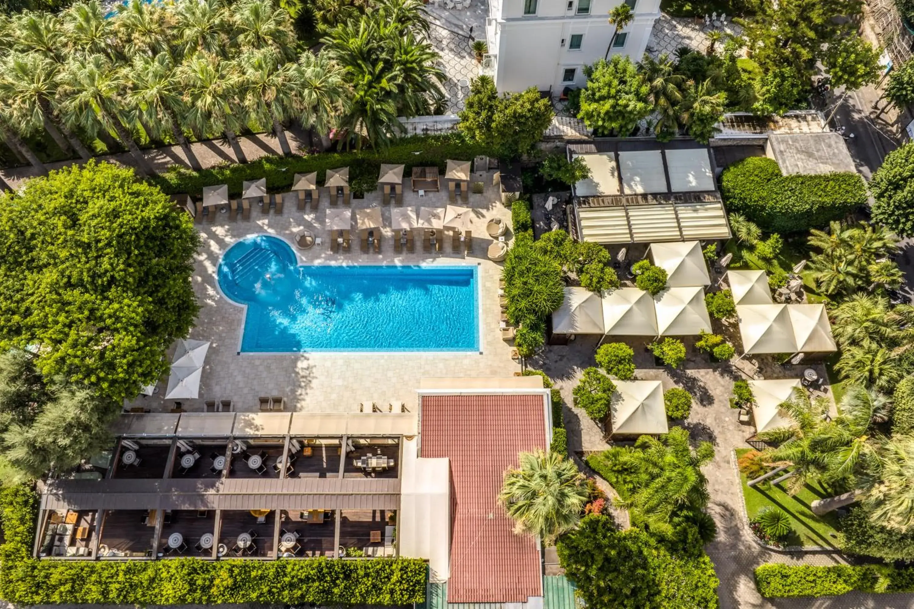 View (from property/room), Pool View in Hotel Mediterraneo