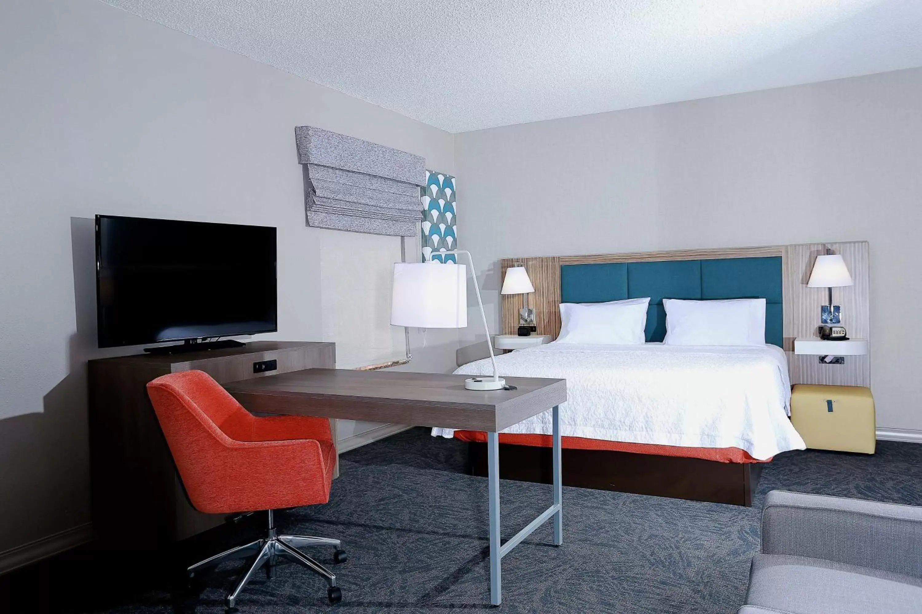 Bedroom, Bed in Hampton Inn & Suites Tampa-Wesley Chapel