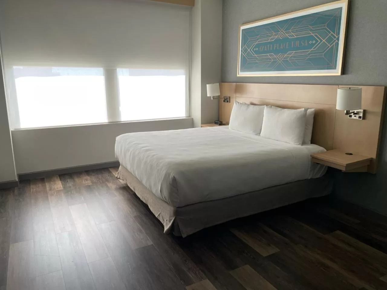 Bed in Hyatt Place Tulsa/Downtown