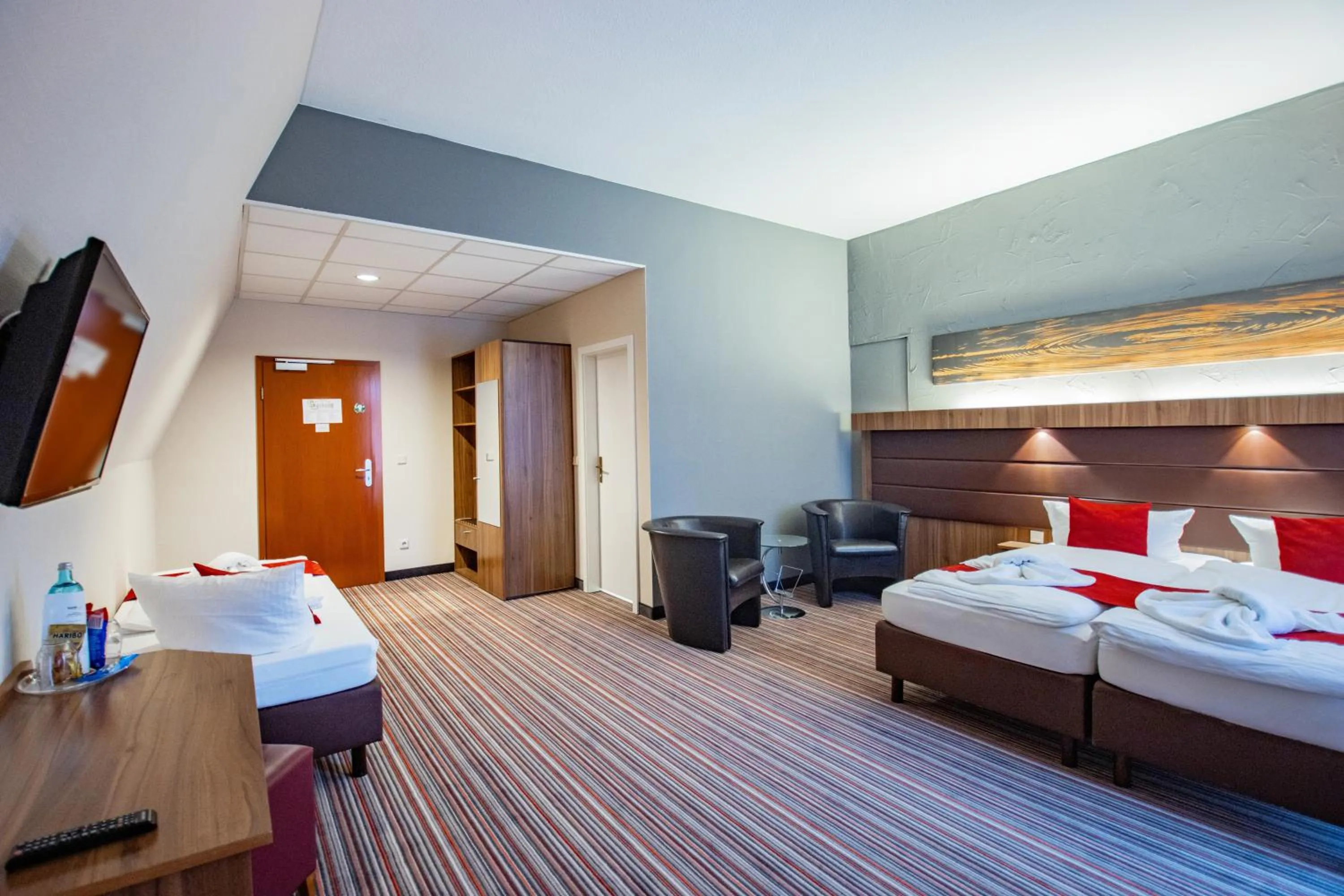 Photo of the whole room, Bed in Seehotel Brandenburg an der Havel