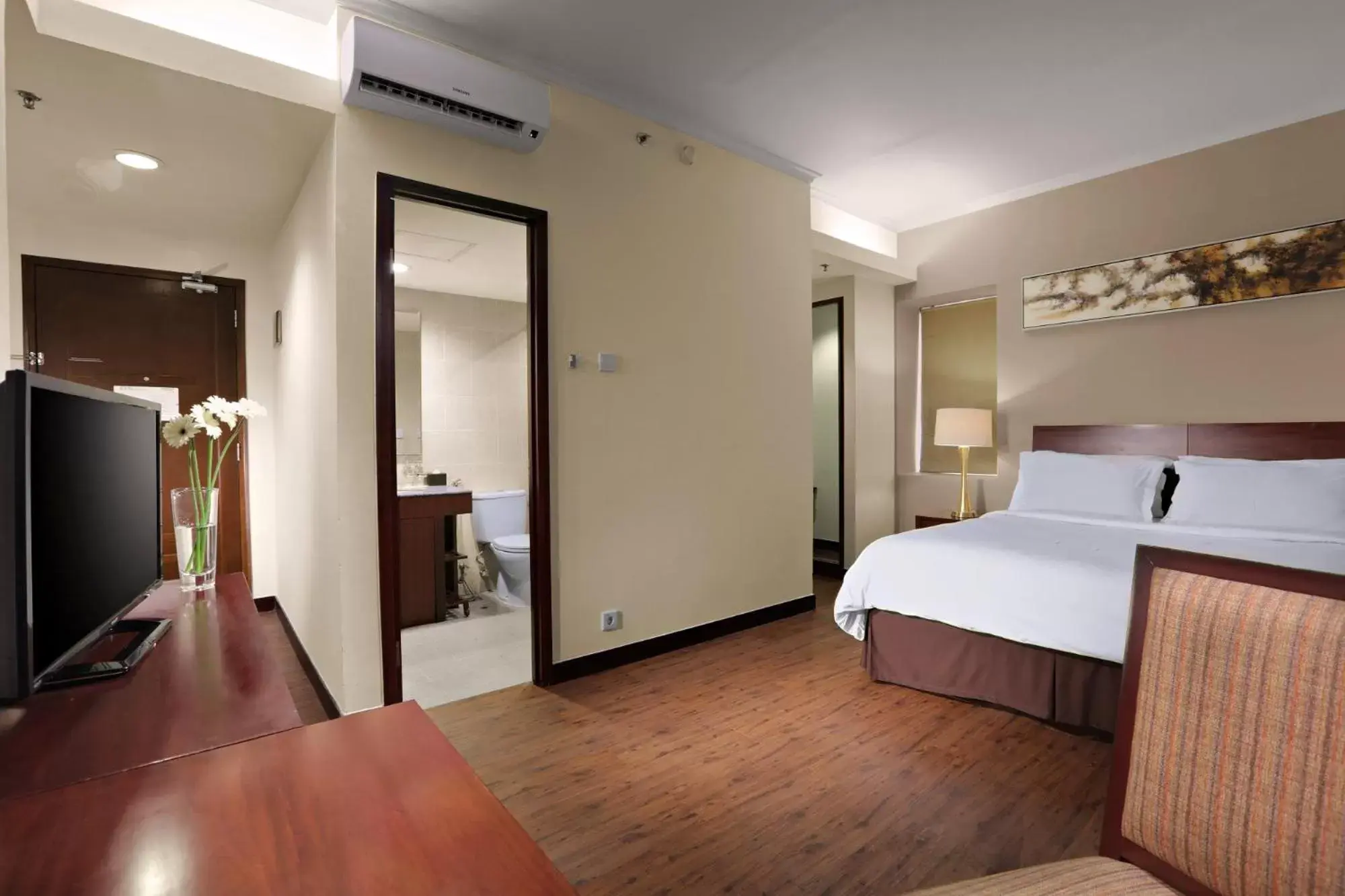 Bedroom in Grand Dafam Ancol Jakarta