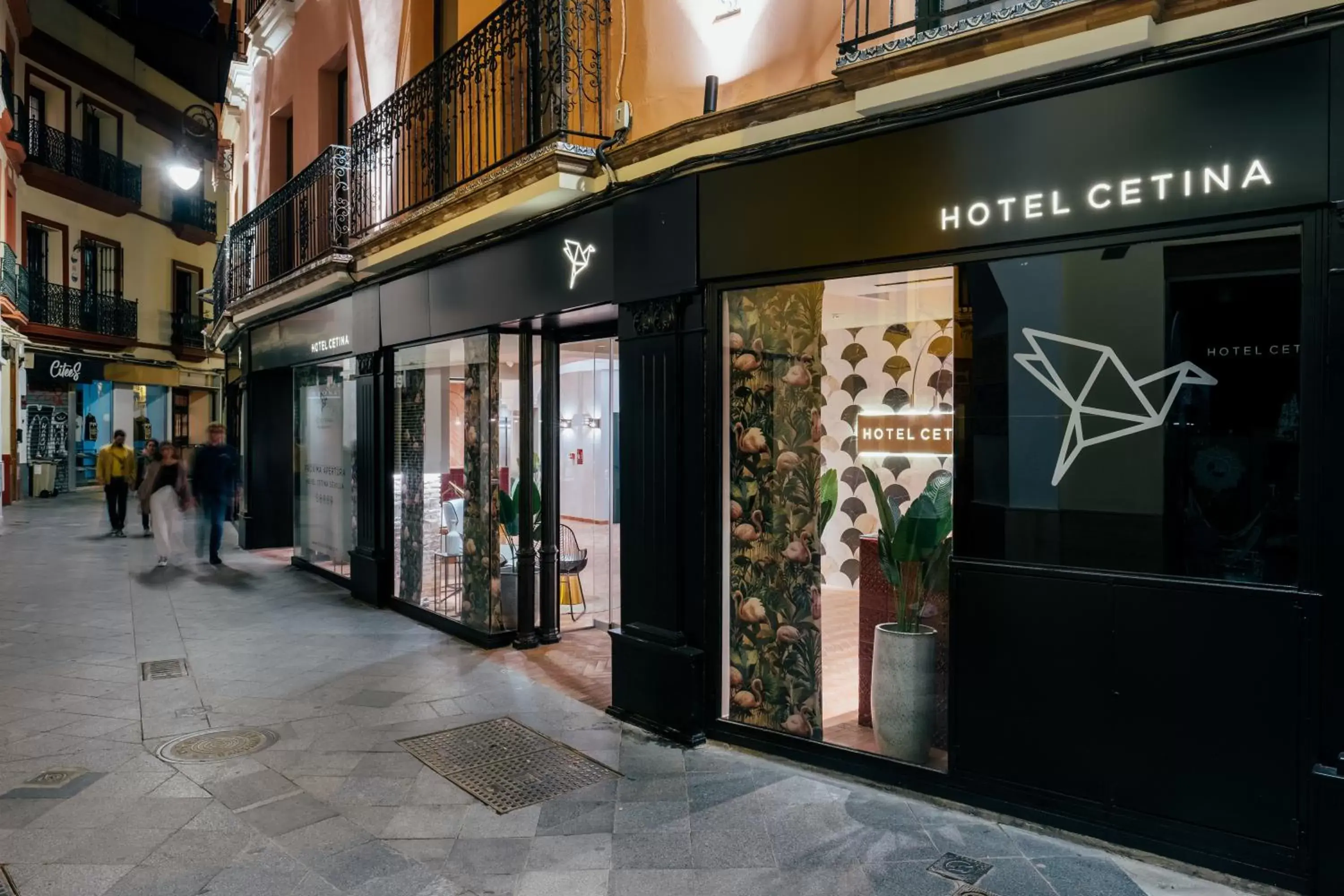 Facade/entrance in Hotel Cetina Sevilla