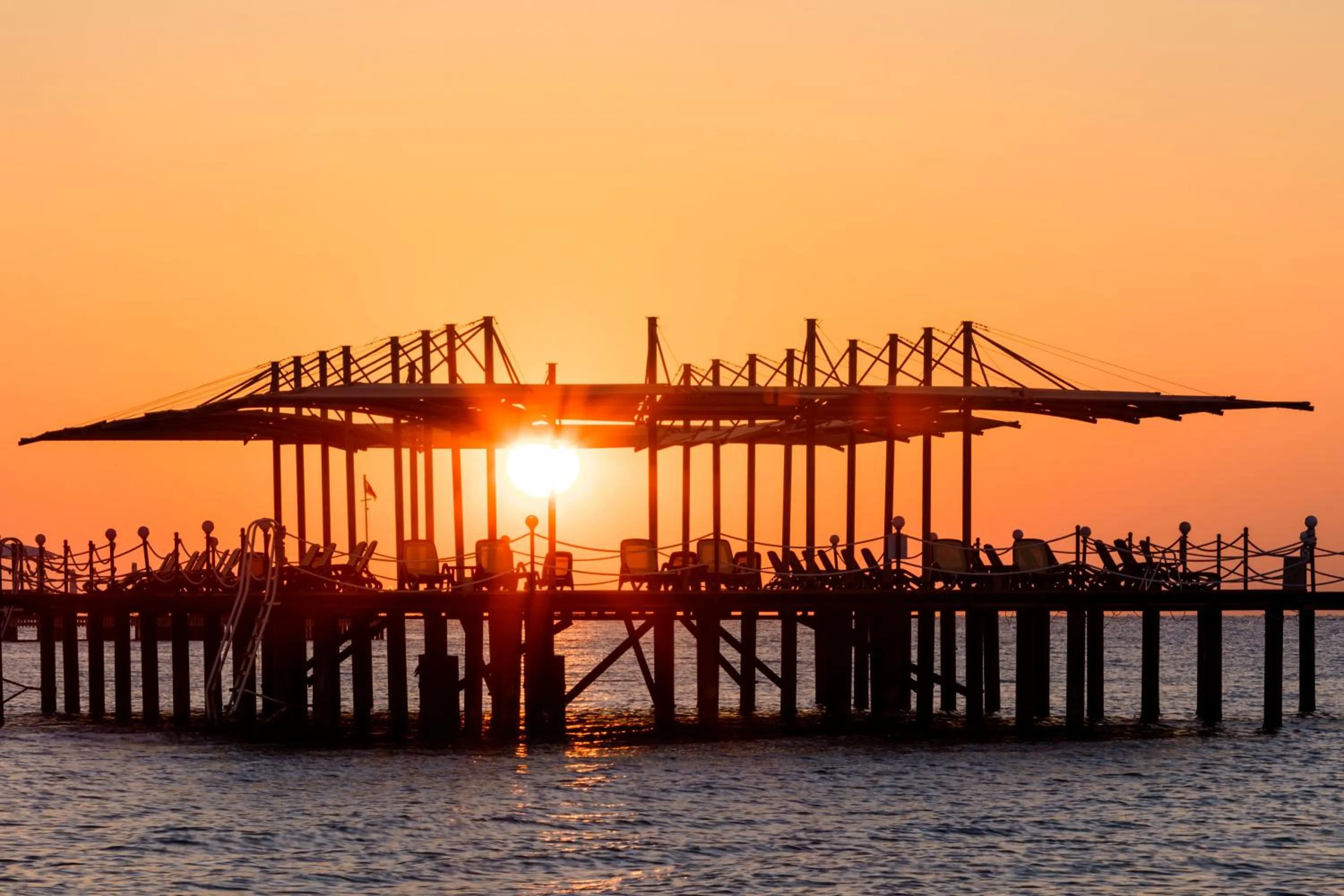 Sunrise in Susesi Luxury Resort