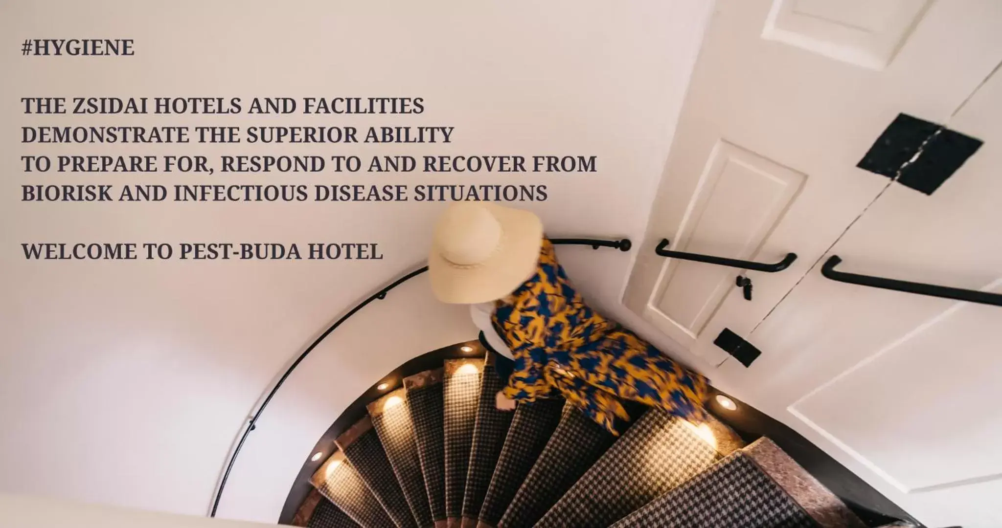Logo/Certificate/Sign in PEST-BUDA Design Hotel by Zsidai Hotels at Buda Castle