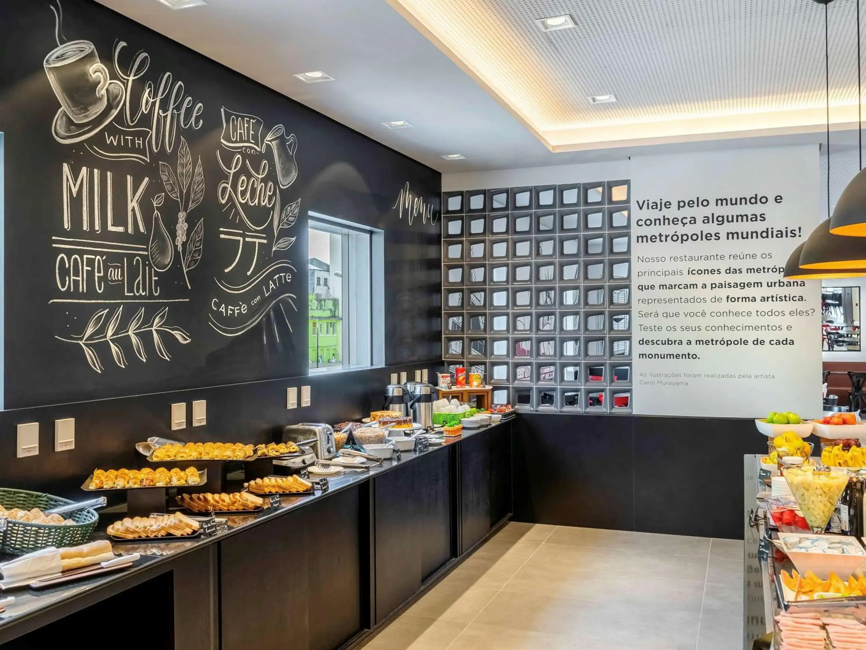Restaurant/places to eat in Ibis Styles SP Centro Restaurant/places to eat in Ibis Styles SP Centro
