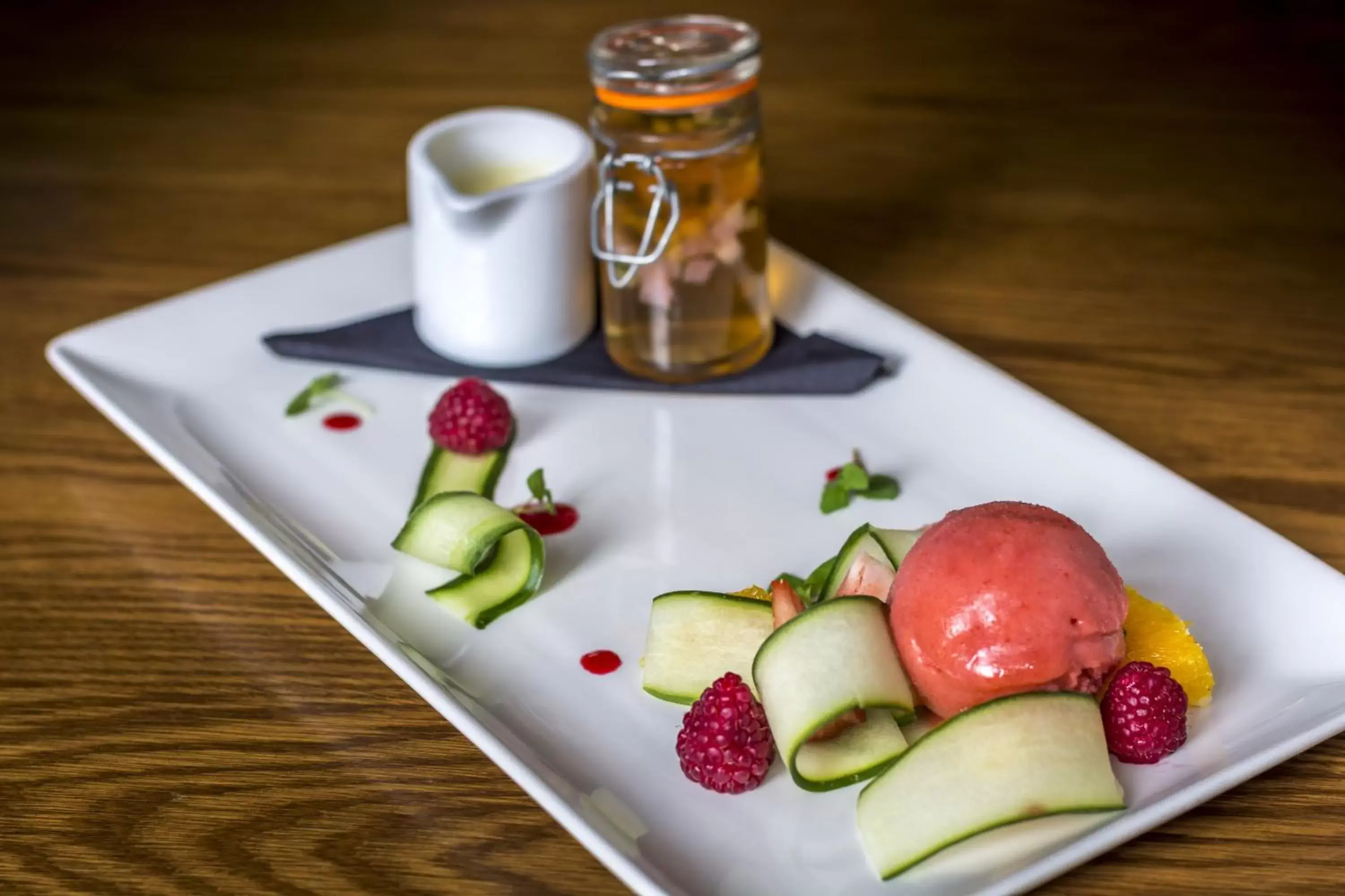 Food close-up in The Talbot Hotel, Oundle , Near Peterborough