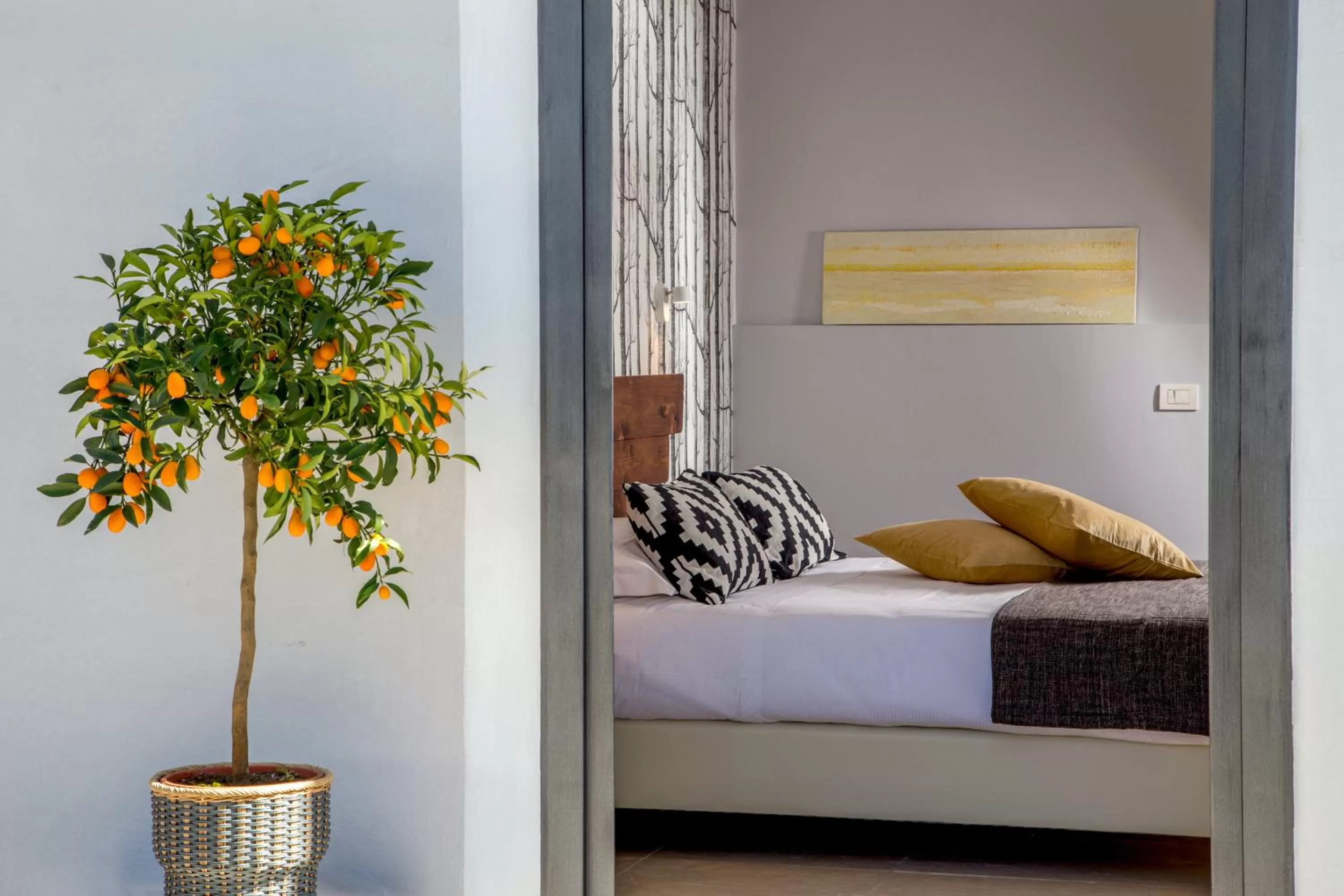 Decorative detail, Bed in Urban Garden Hotel