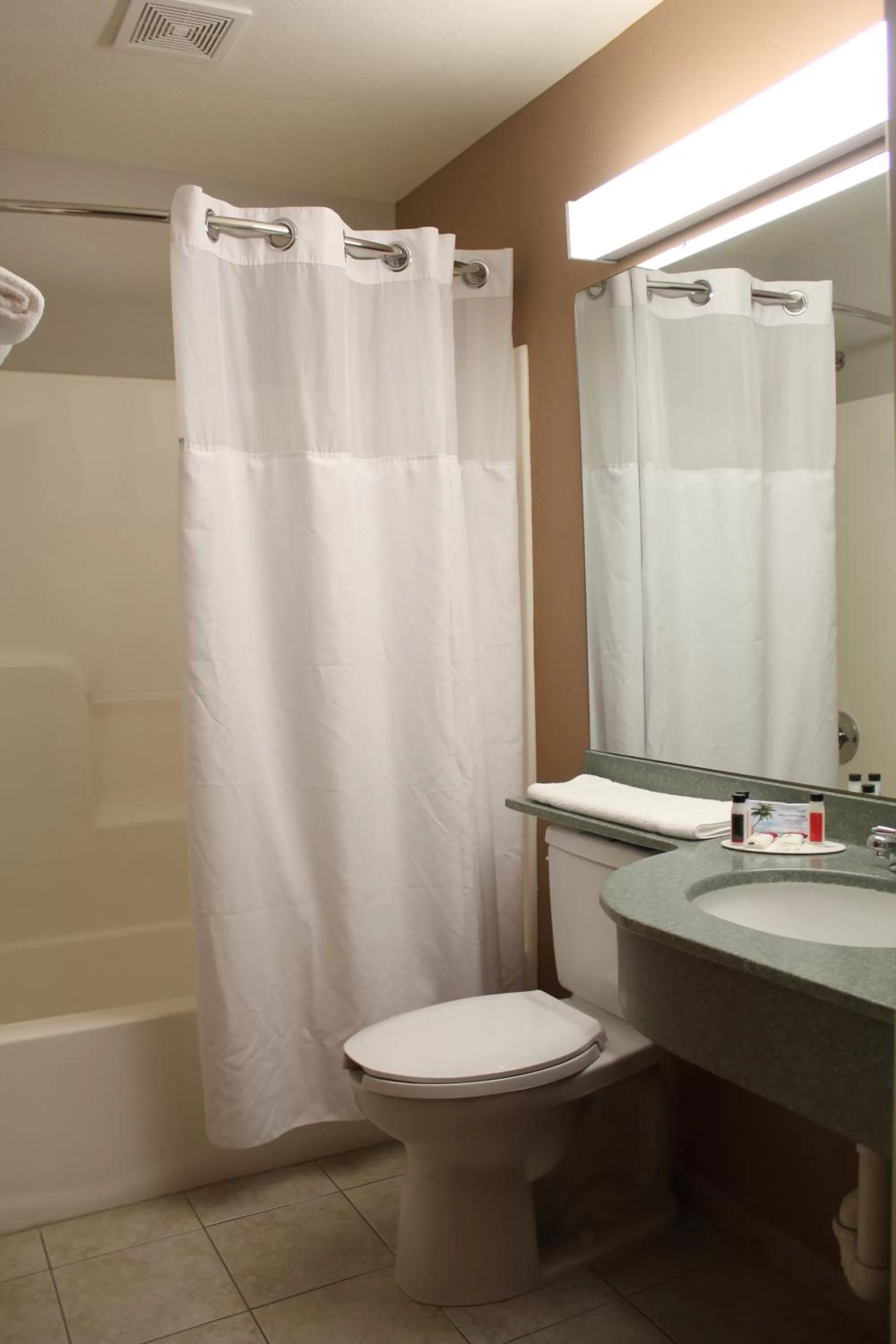 Toilet in York Microtel Inn & Suites by Wyndham