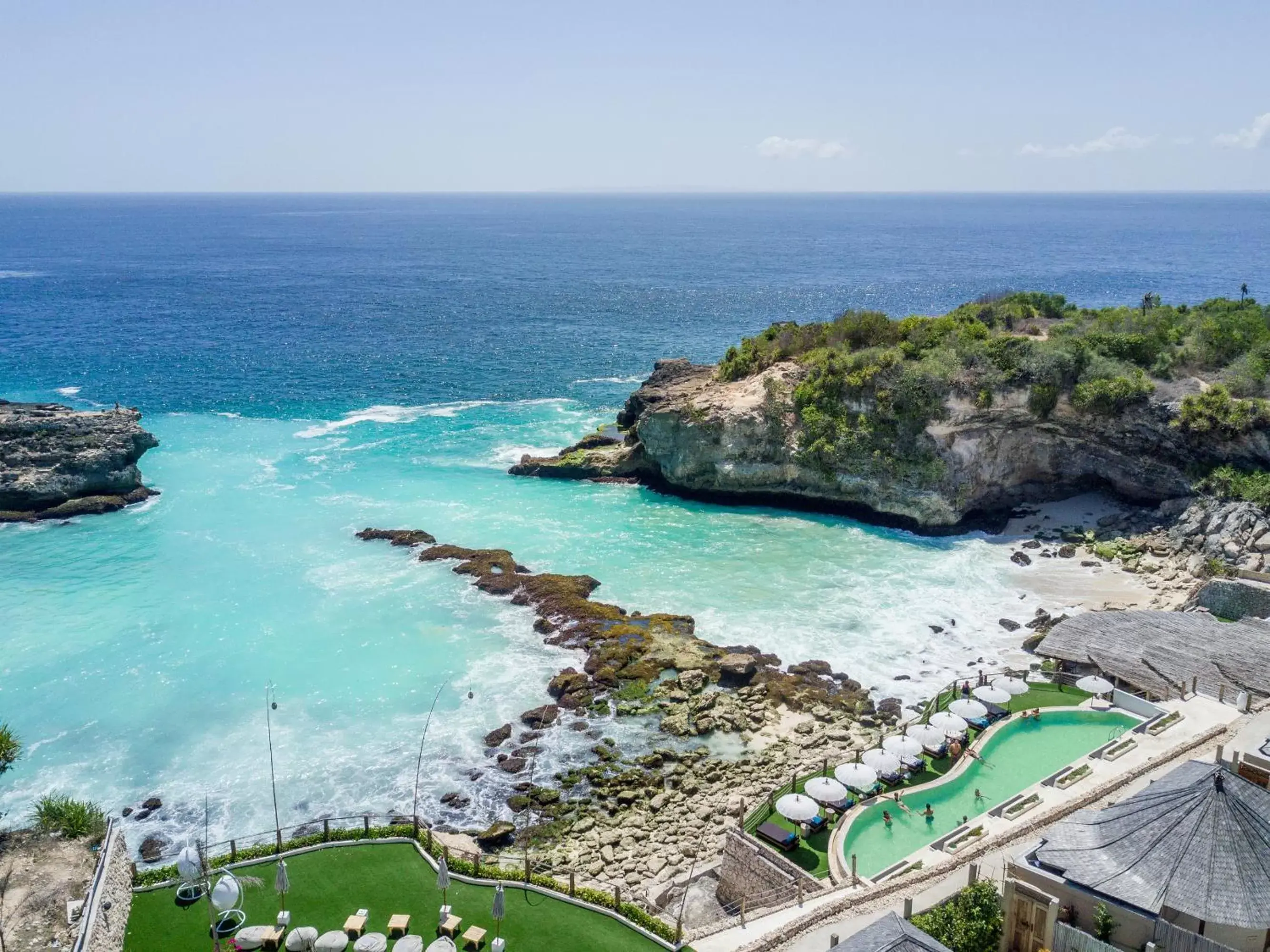 Natural landscape, Bird's-eye View in Blue Lagoon Avia Villas