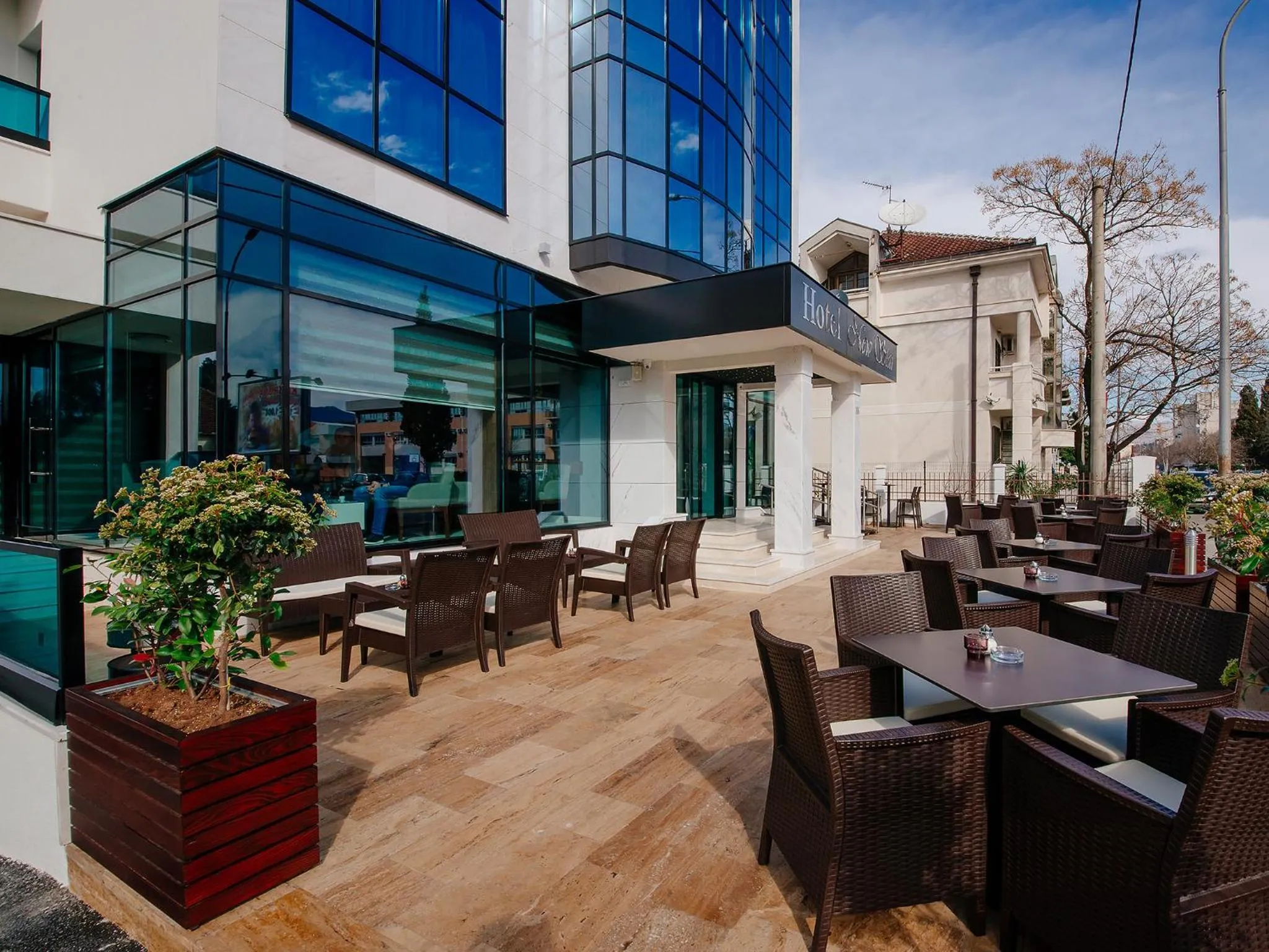 Facade/entrance in Hotel New Star