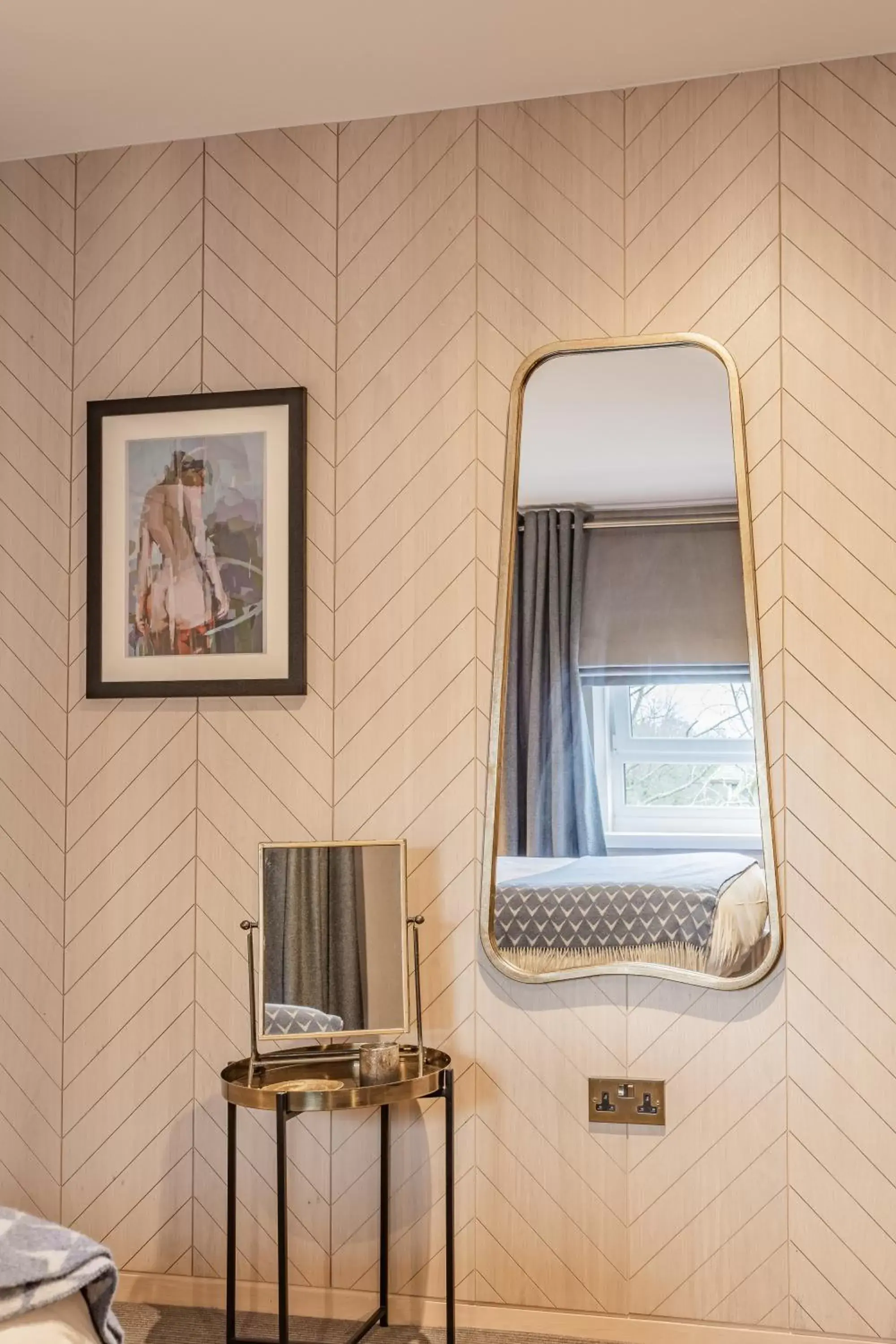 Bedroom in Palm Court Hotel