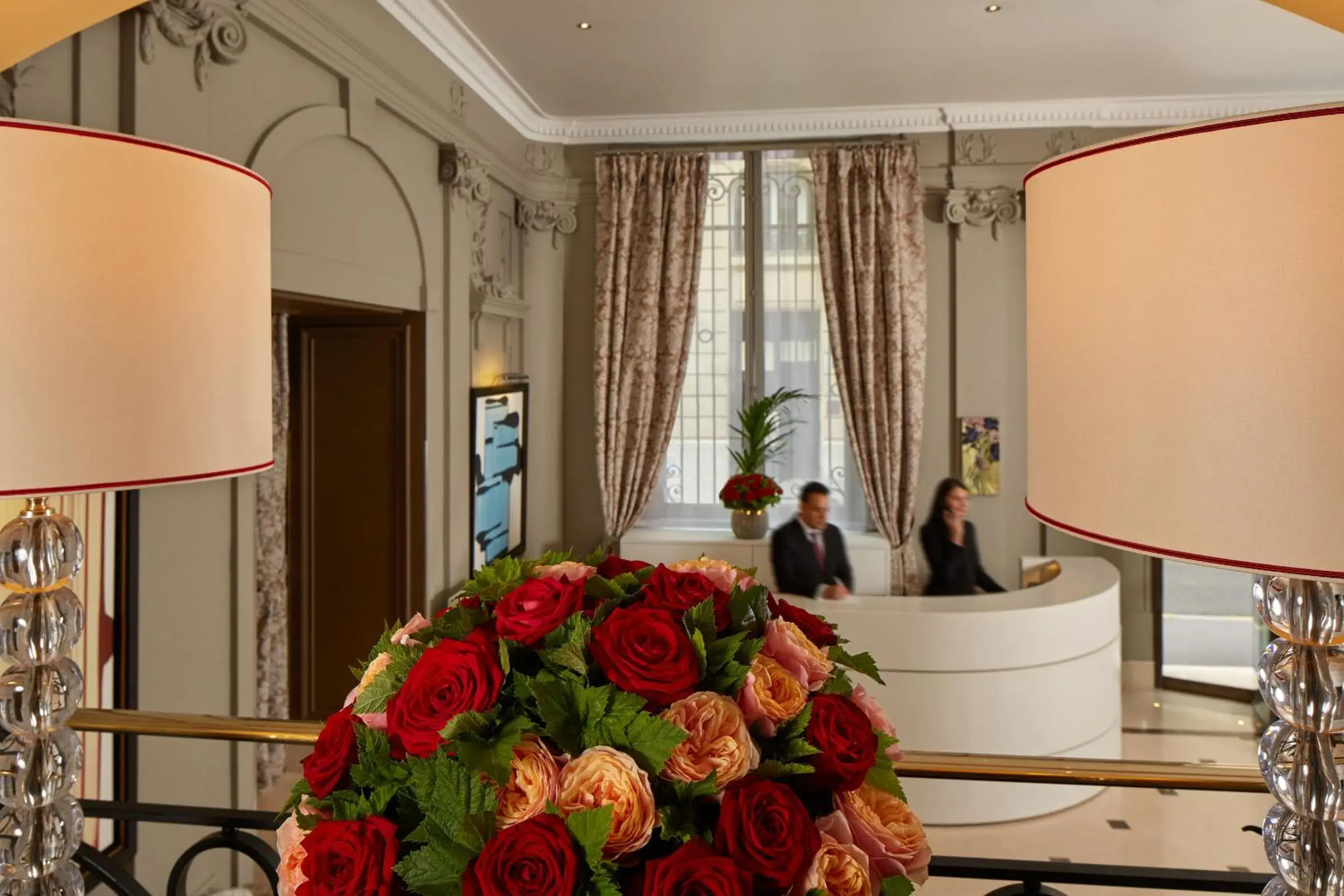 Lobby or reception in Villa & Hotel Majestic