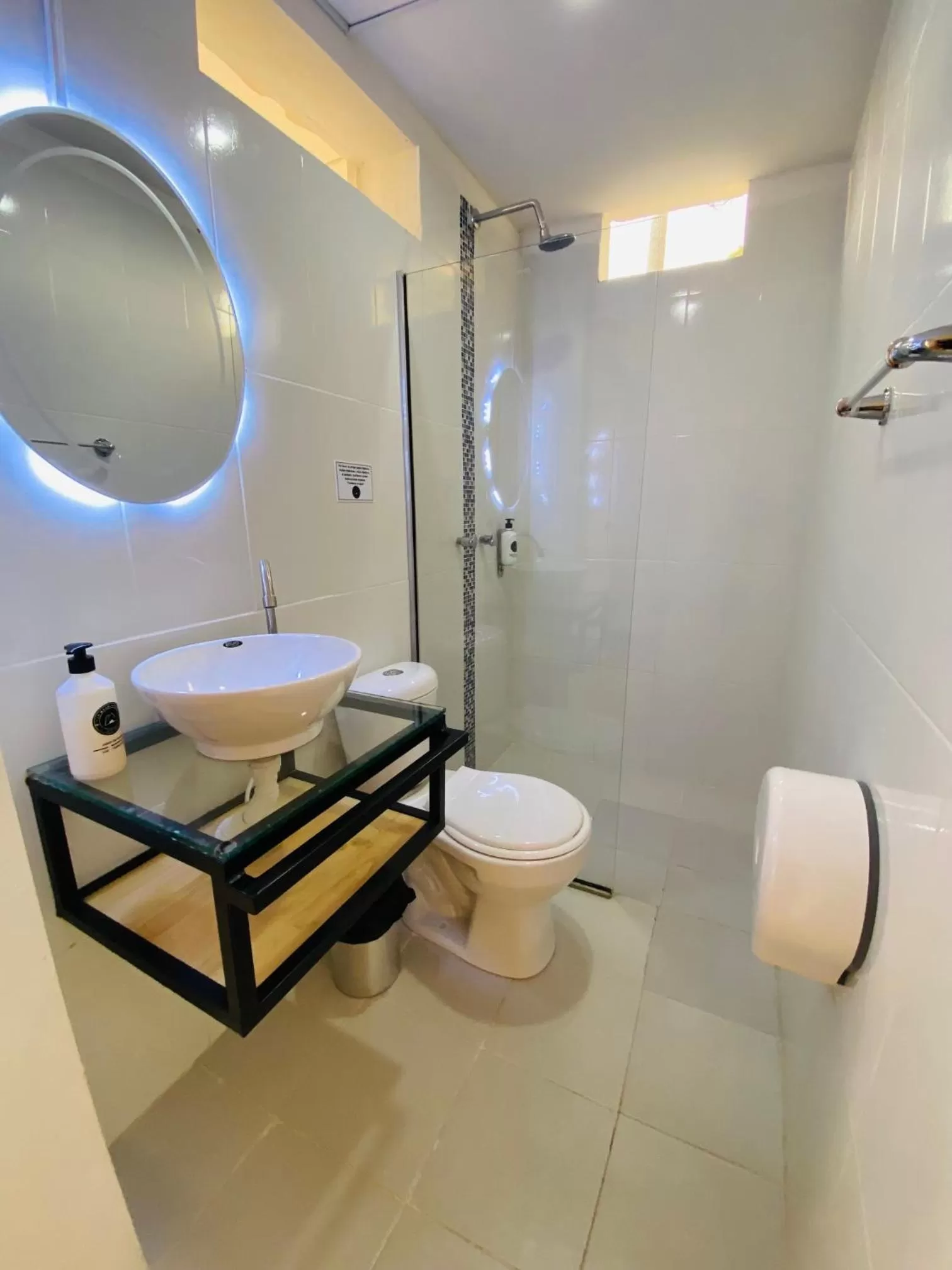 Shower in La Madriguera