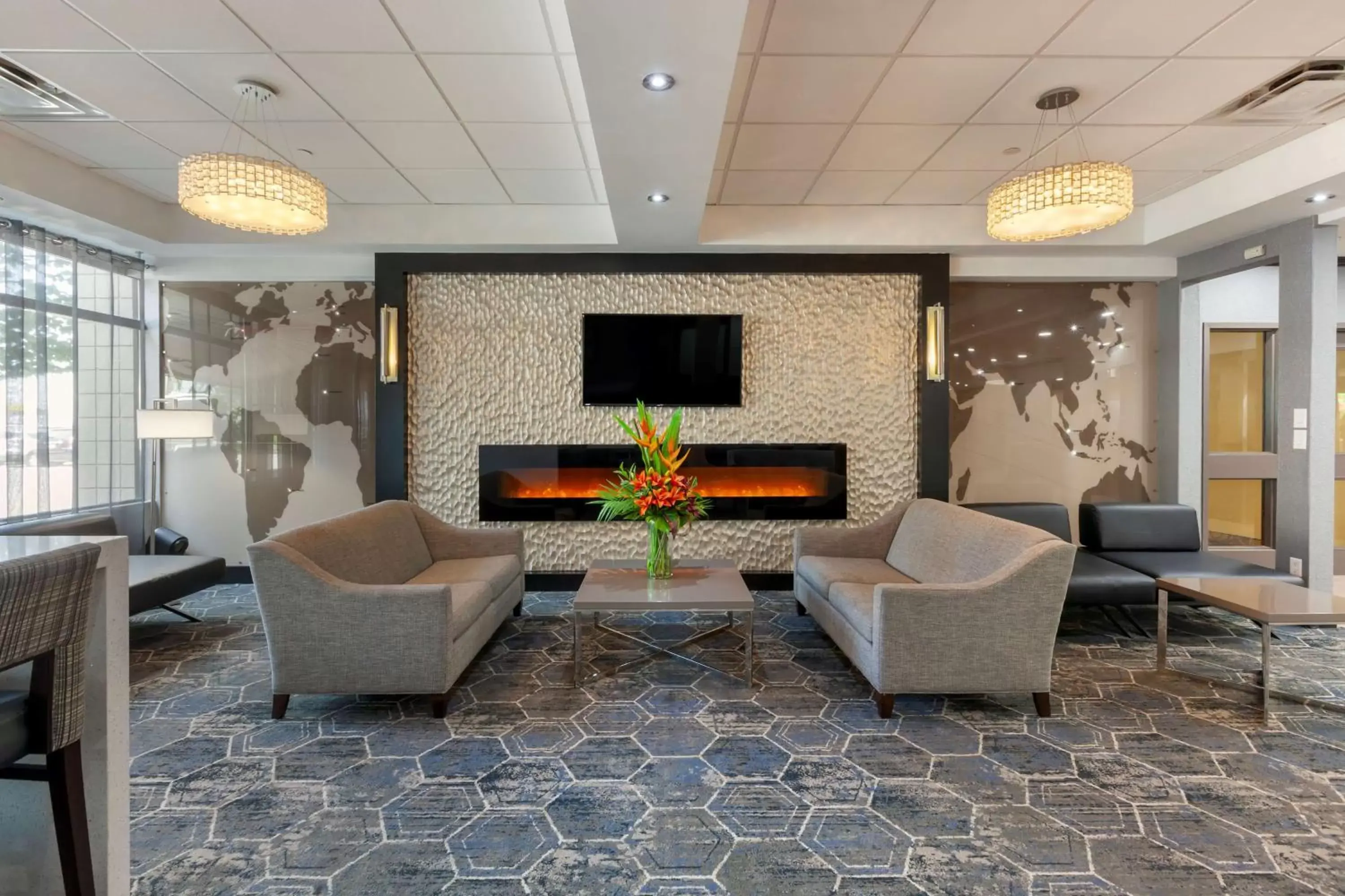 Lobby or reception, Lobby/Reception in Best Western Plus Toronto Airport Hotel