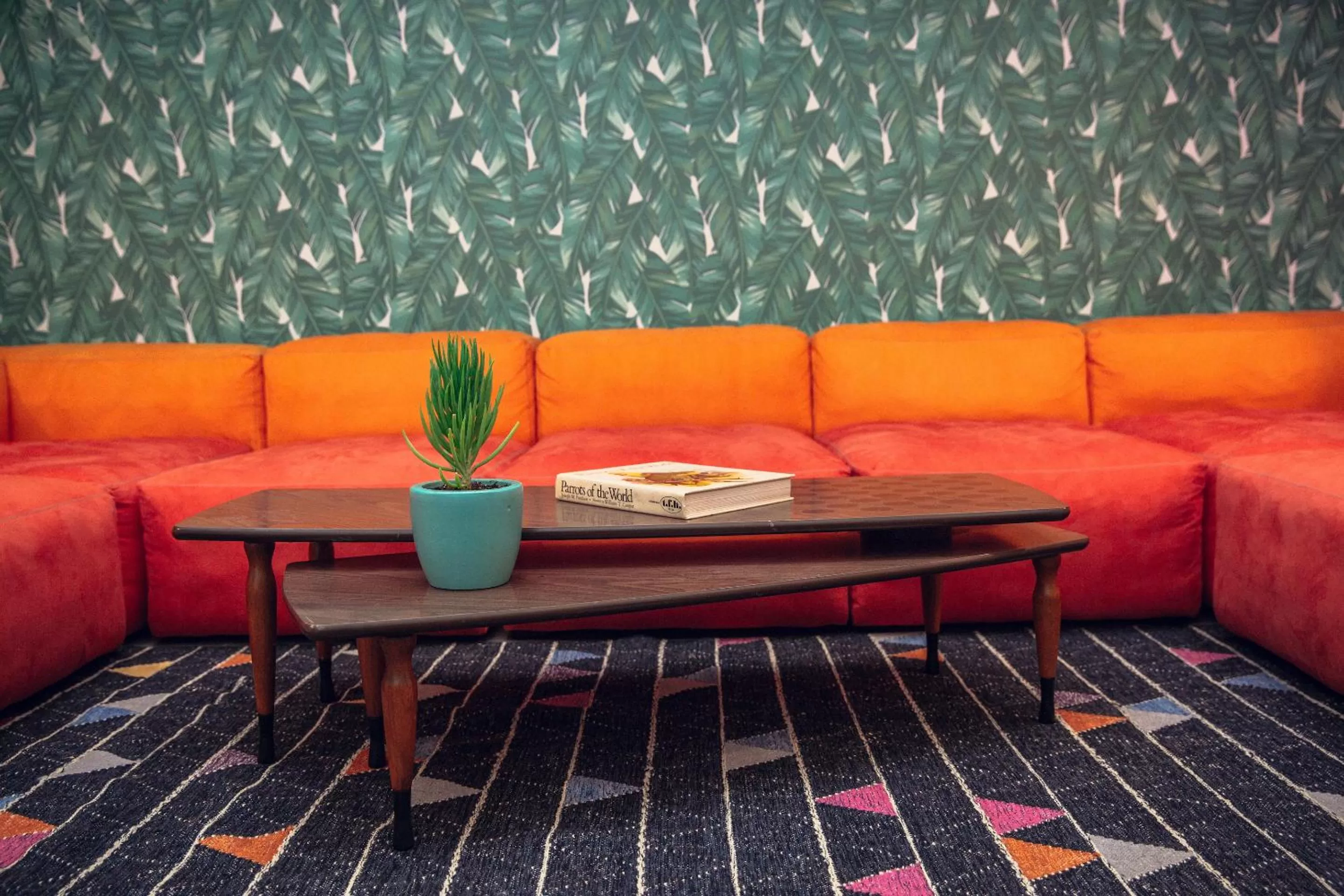 Seating area in STAY OPEN Venice Beach