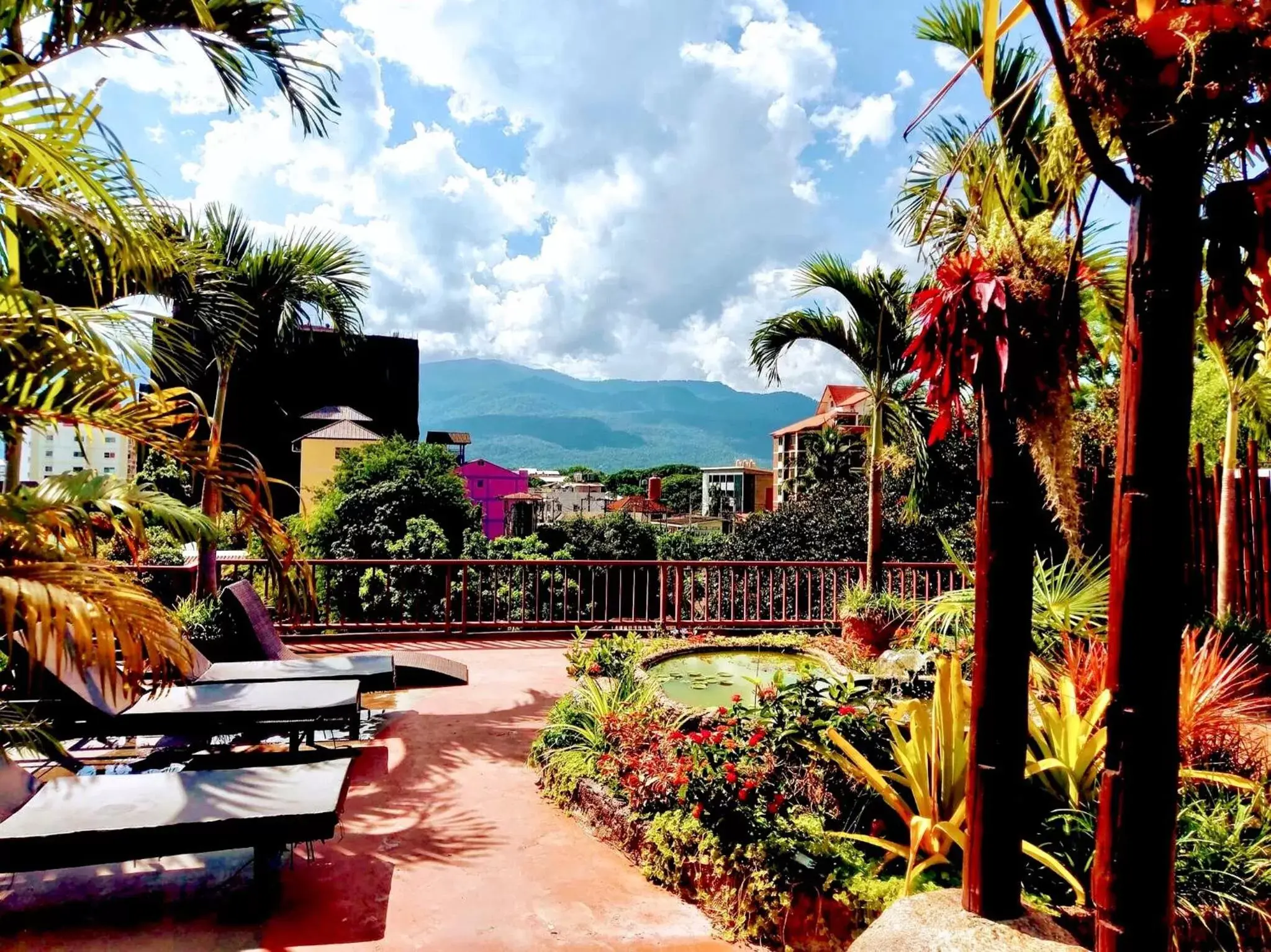 Mountain view in The Opium Chiang Mai