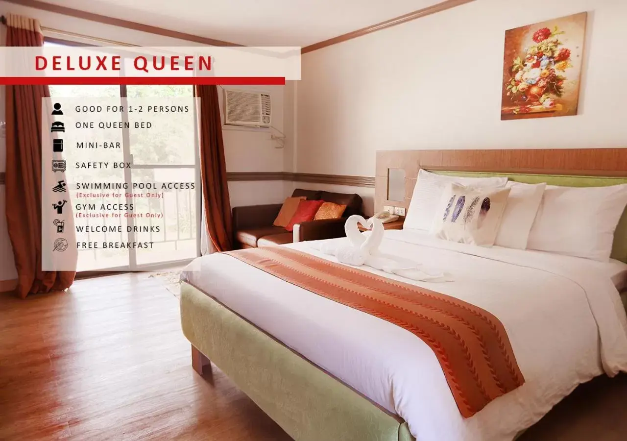 Deluxe Queen Room in Aerostop Hotel and Restaurant