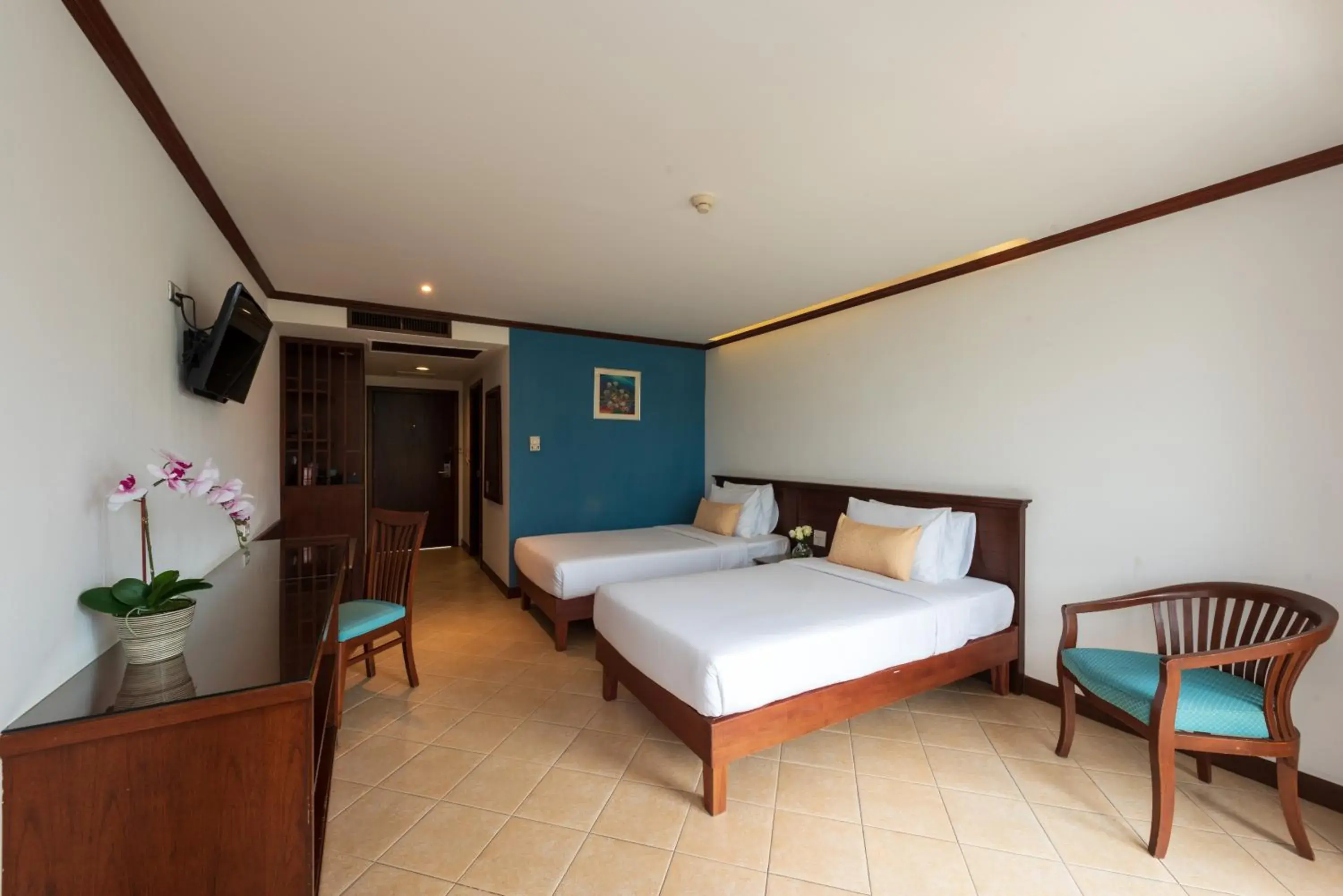 Bed in Pinnacle Grand Jomtien Resort and Beach Club - SHA Extra Plus