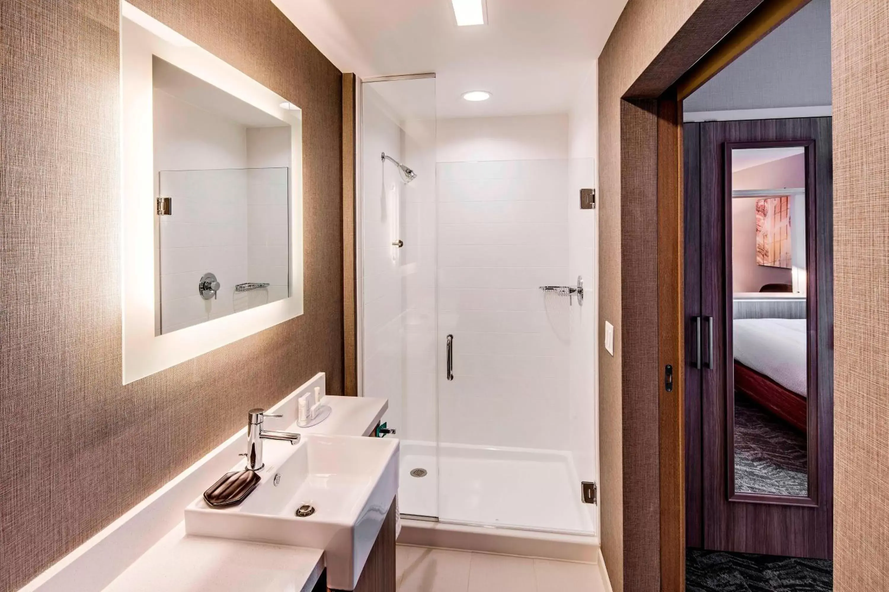 Bathroom in SpringHill Suites by Marriott Dayton Vandalia