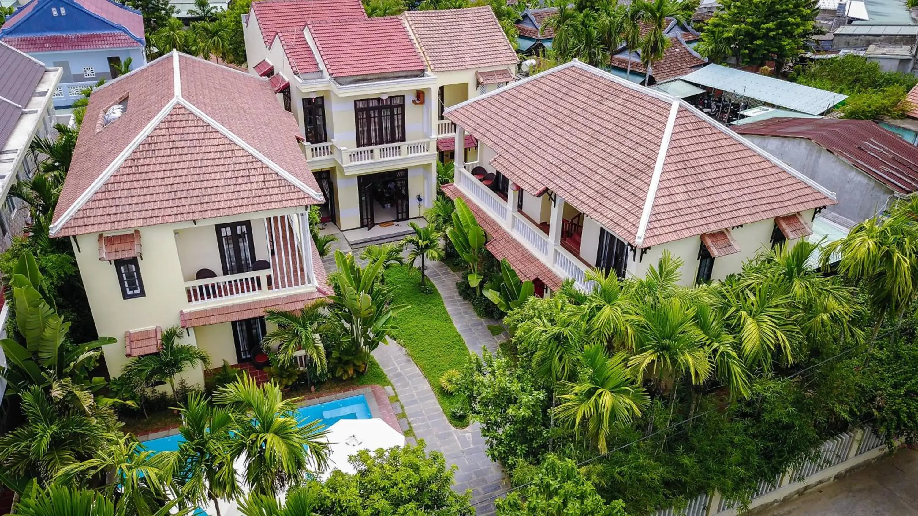Property building, Bird's-eye View in Hoi An Holiday Villa