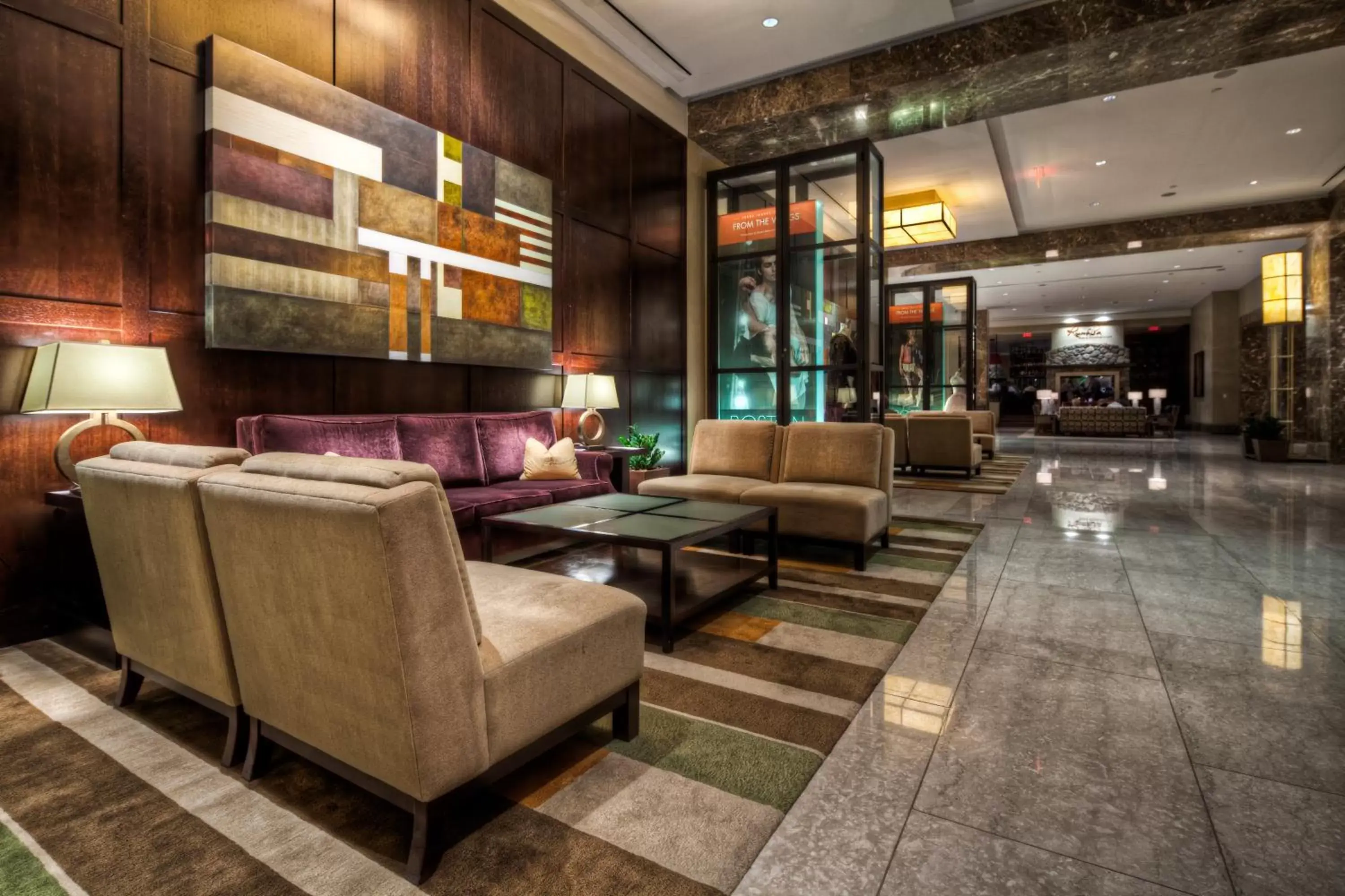 Property building, Lobby/Reception in InterContinental Boston, an IHG Hotel