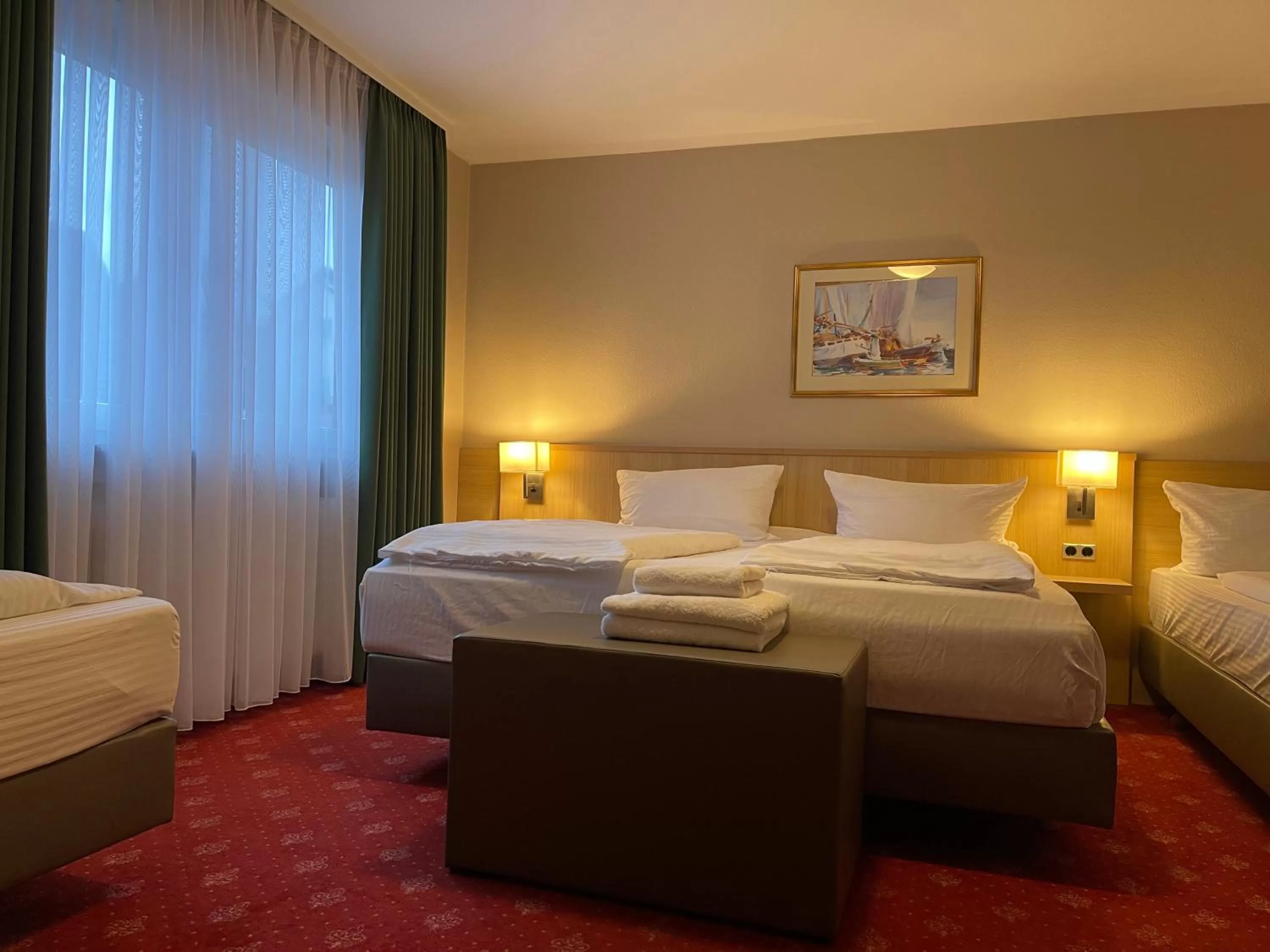 Bedroom, Bed in Hafner Hotel- Apartment