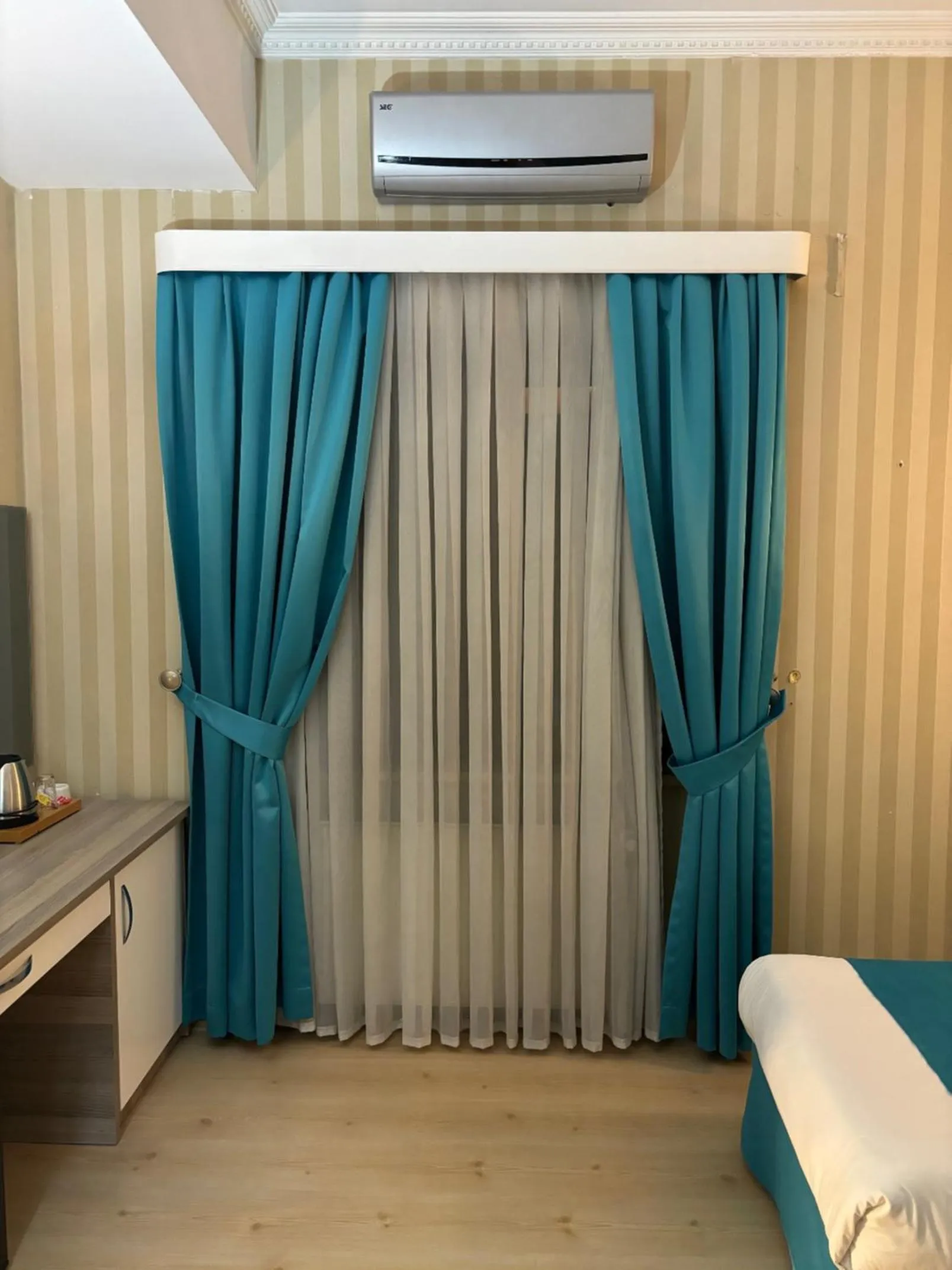 Decorative detail, Bed in Nil Hotel İstanbul City Center